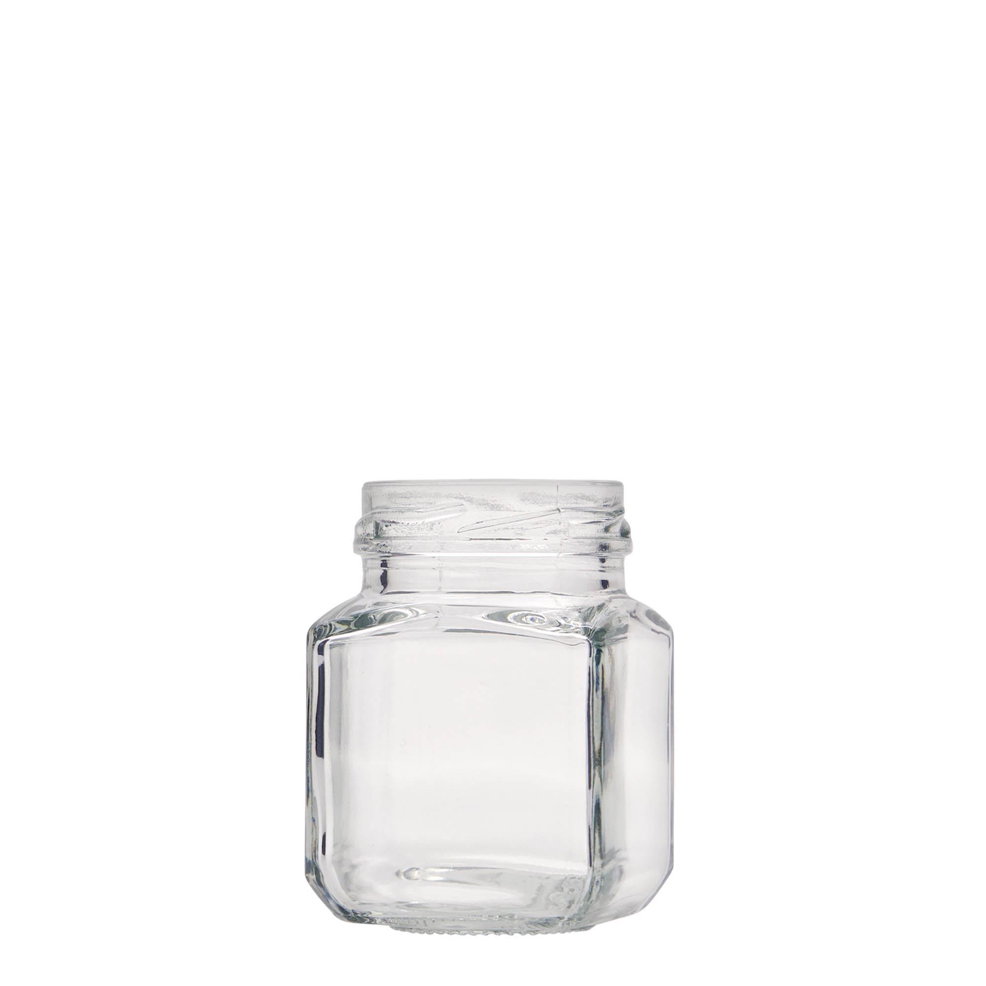 Bocal carré 106 ml, bouchage: Twist-Off (TO 48)