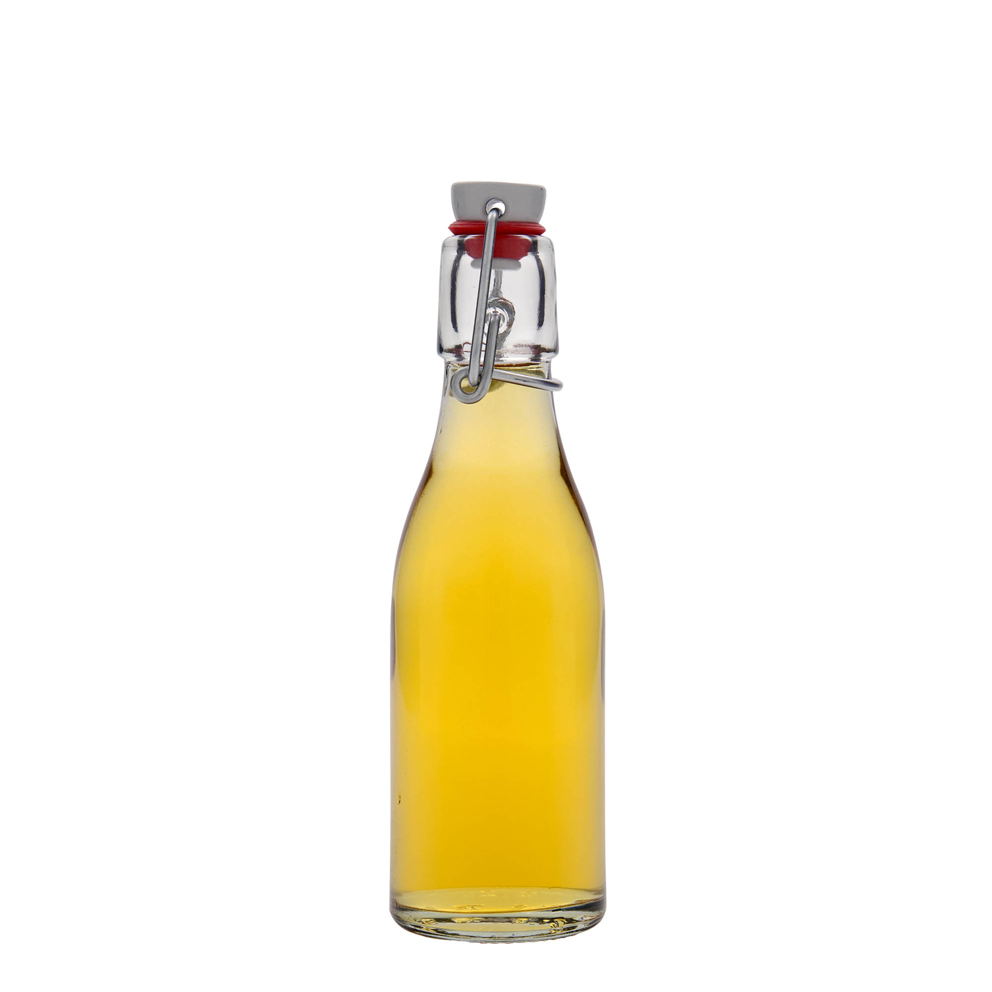 Glazen fles 'Paul', 200 ml, monding: beugelsluiting Glazen fles 'Paul', 200 ml, monding: beugelsluiting