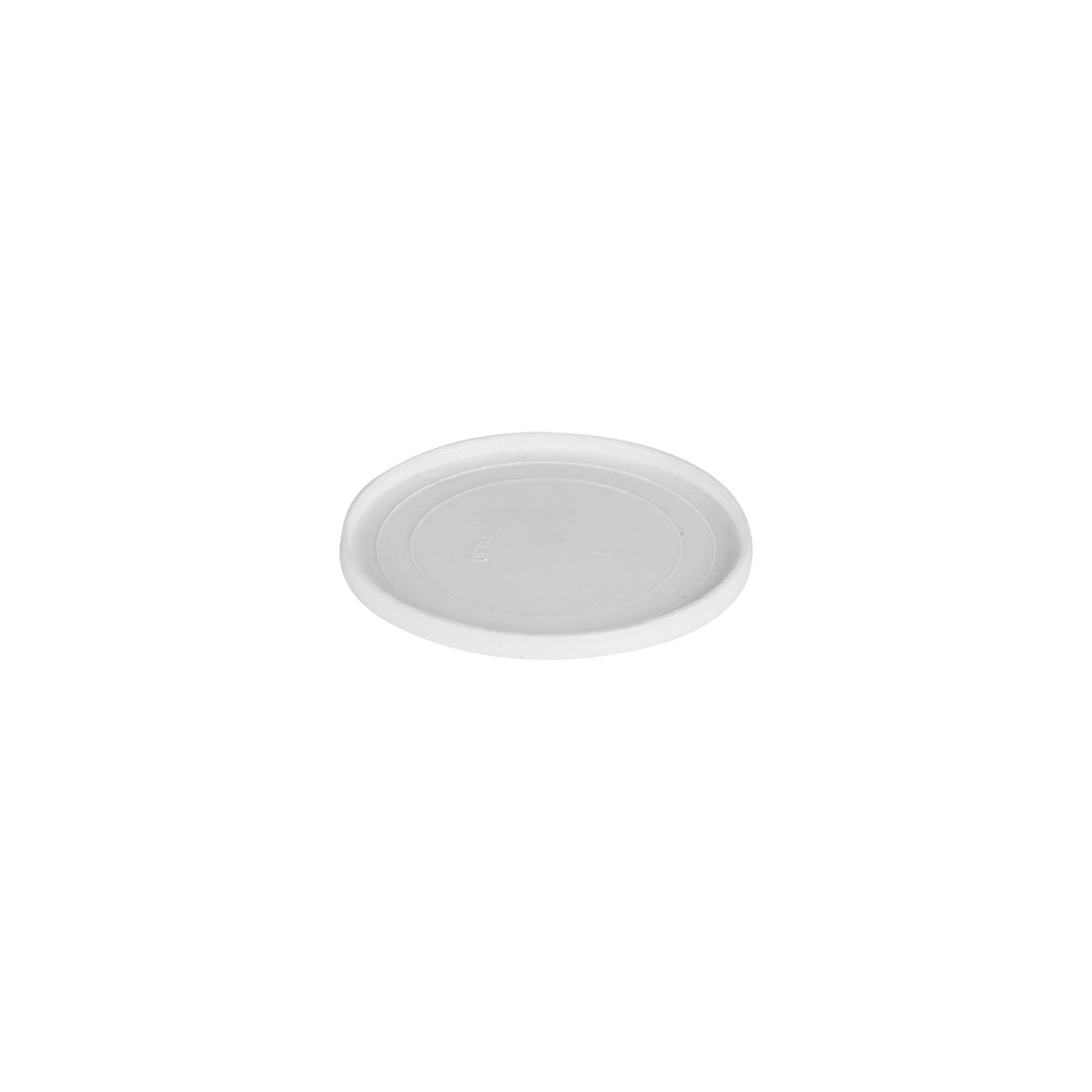 Afdekschijf voor 'Bianca' 15 ml, PP-kunststof, wit