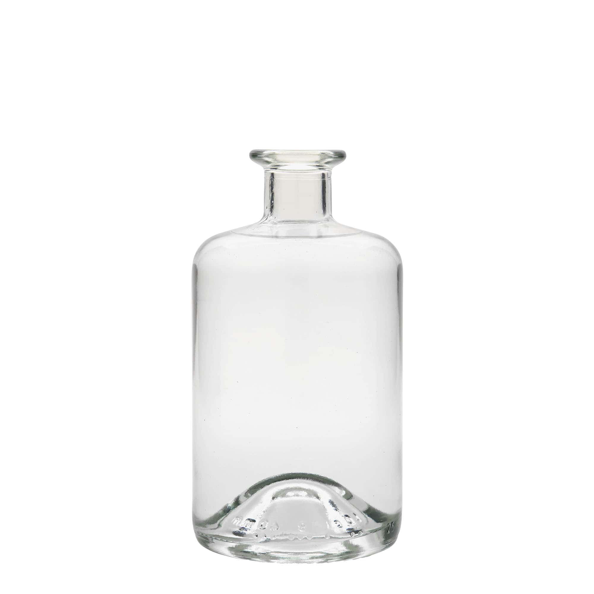 Glazen fles Apotheker, 500 ml, monding: kurk Glazen fles Apotheker, 500 ml, monding: kurk