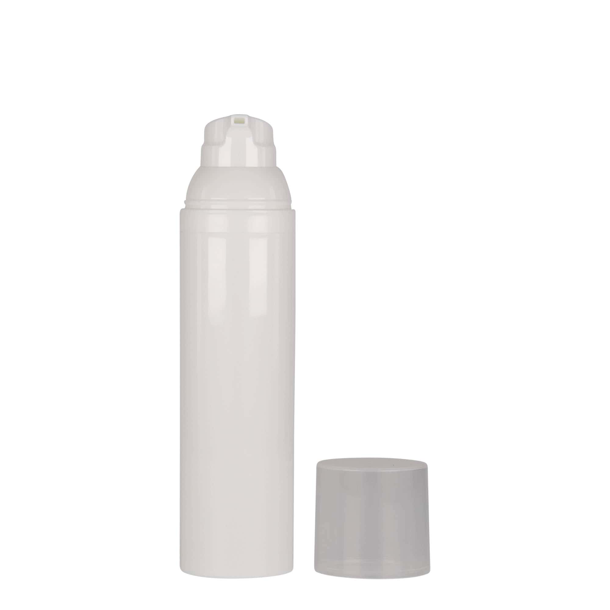 Flacon airless 75 ml 'Mezzo', plastique PP, blanc