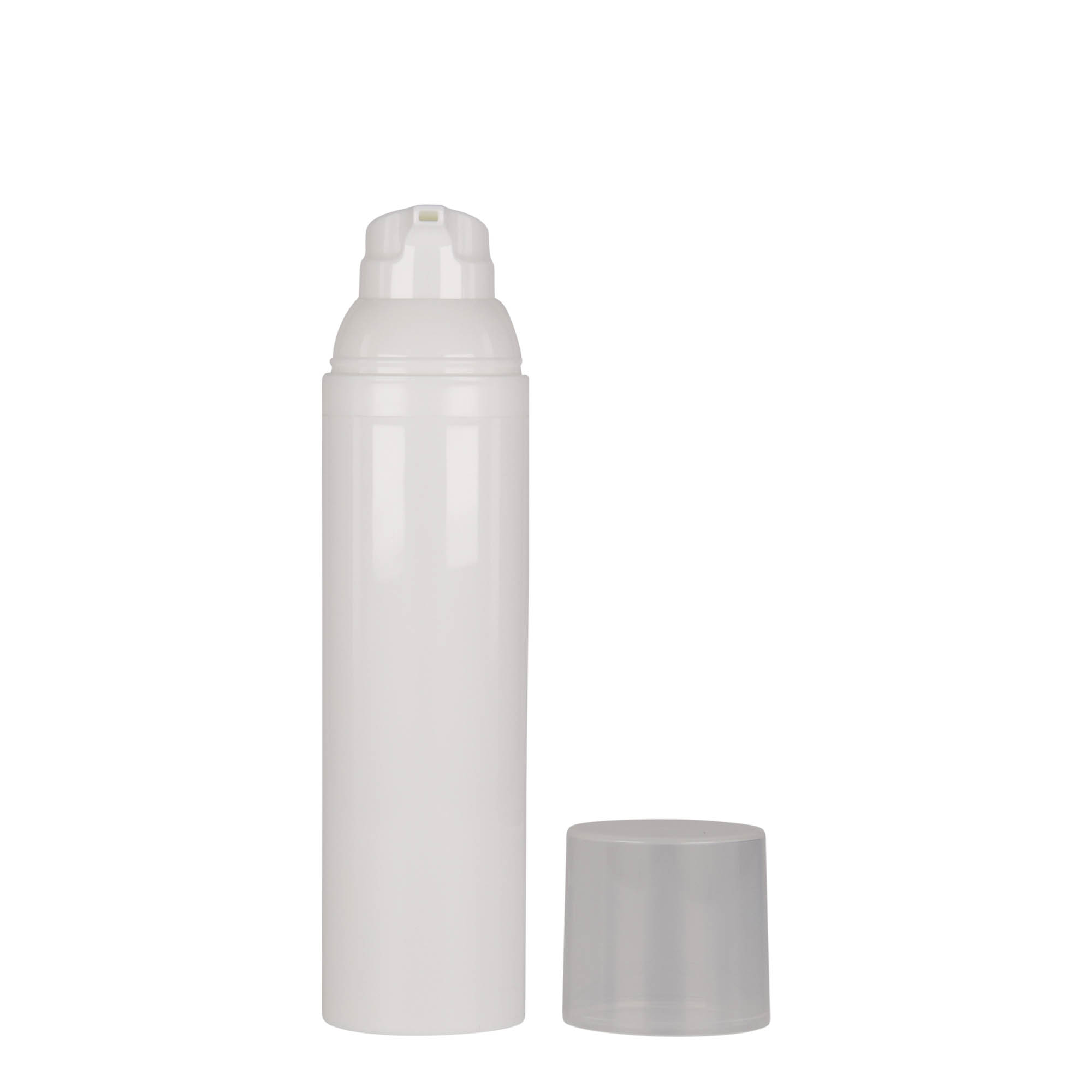 Flacon airless 75 ml 'Mezzo', plastique PP, blanc Flacon airless 75 ml 'Mezzo', plastique PP, blanc