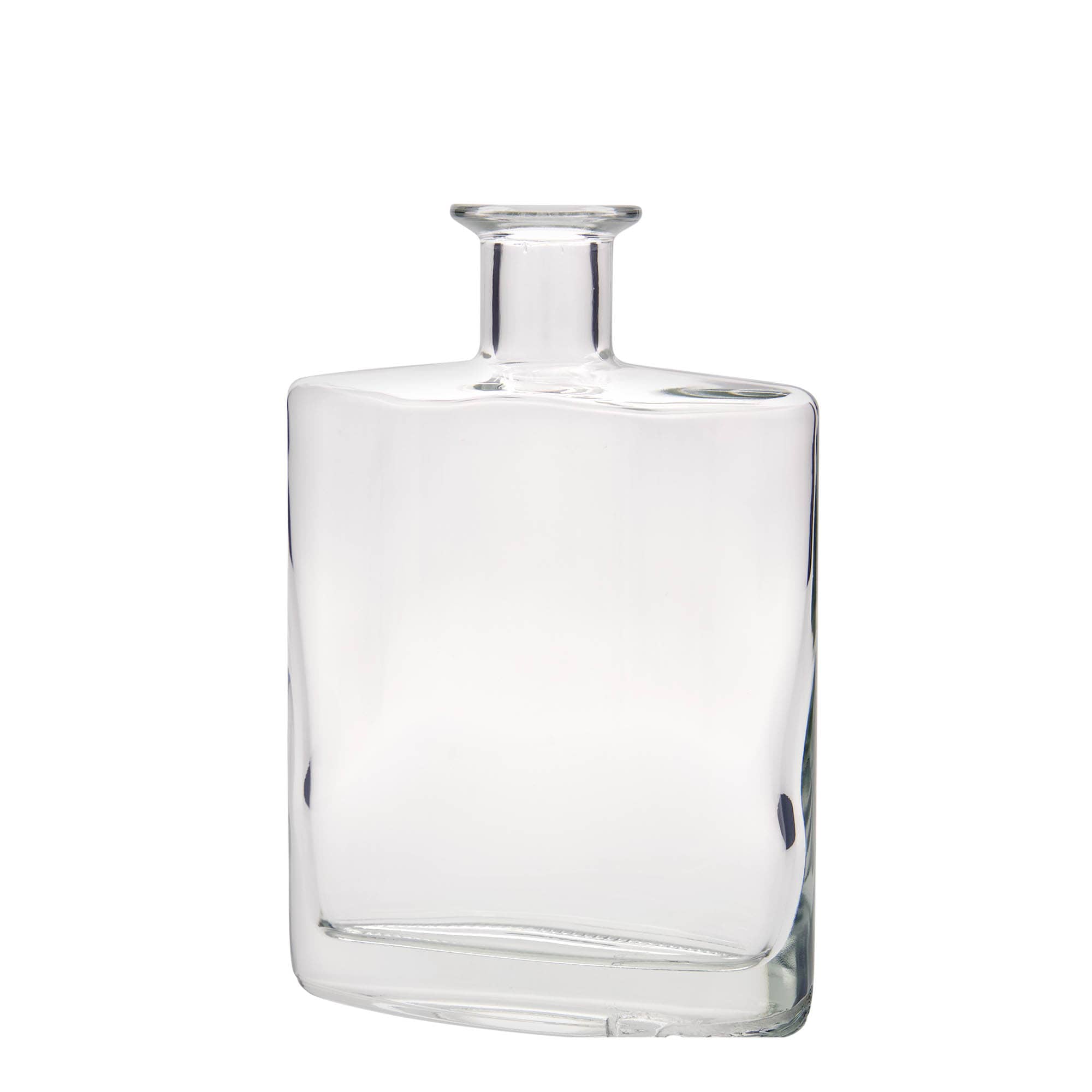 Bouteille en verre 700 ml « Zorbas », ovale, bouchage: bouchon