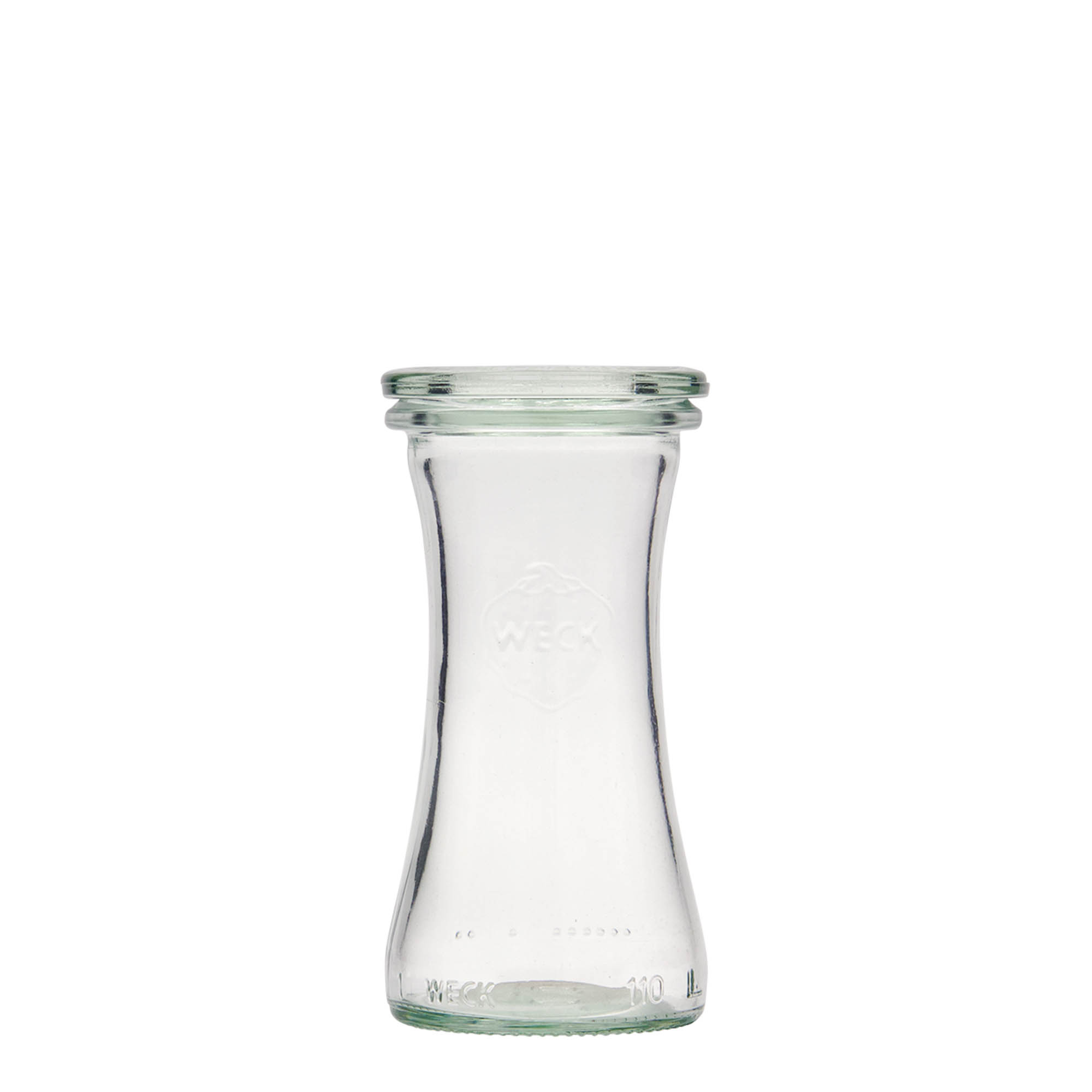 Bocal d’épicerie fine WECK 110 ml, bouchage: bords arrondis Bocal d’épicerie fine WECK 110 ml, bouchage: bords arrondis