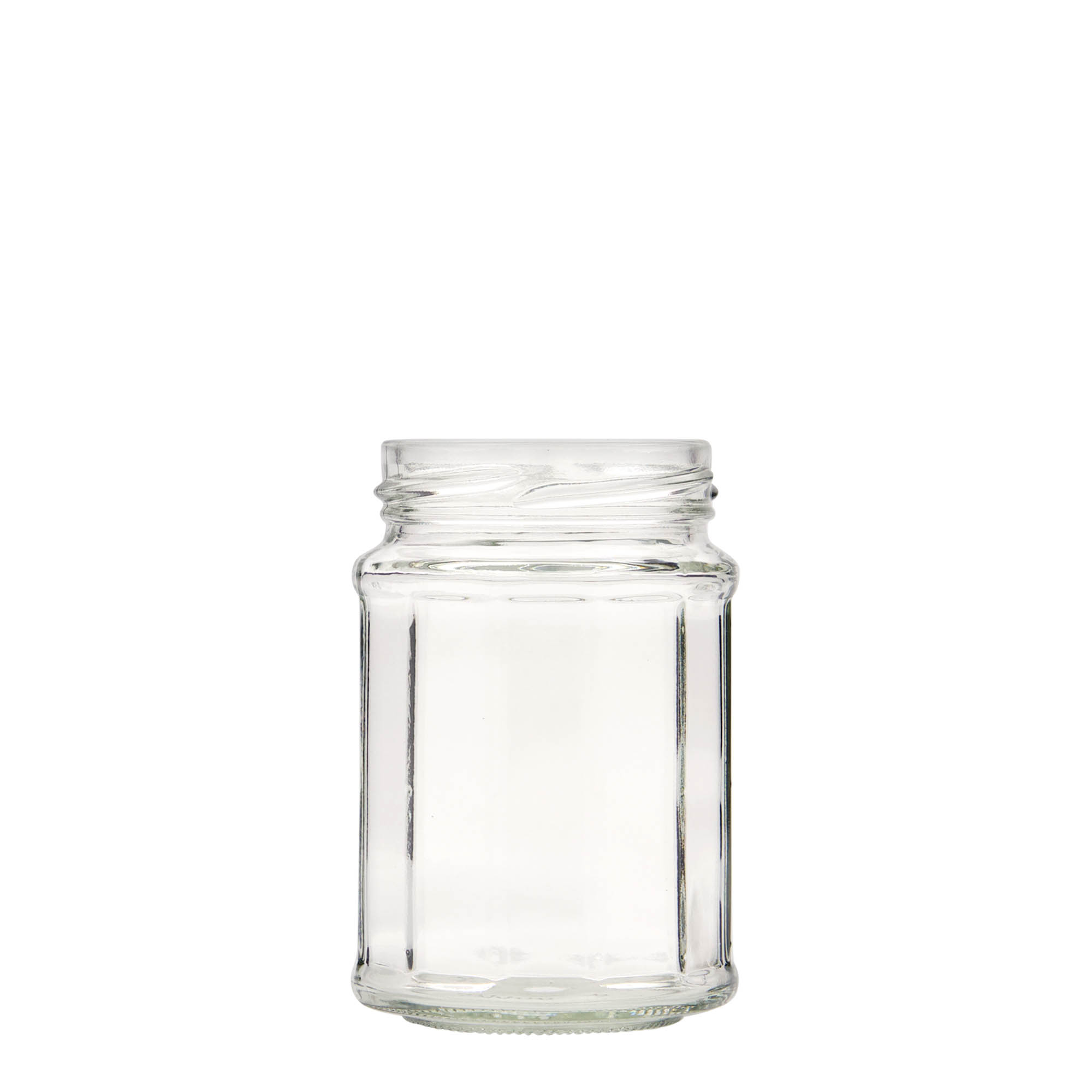 Polygonale pot, 192 ml, twaalfhoekig, monding: twist-off (TO 58) Polygonale pot, 192 ml, twaalfhoekig, monding: twist-off (TO 58)
