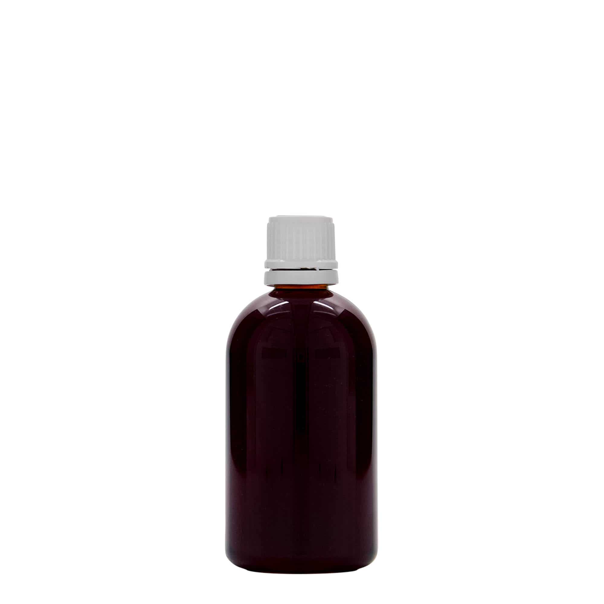 Pet-medicijnfles 'Easy Living', 100 ml, kunststof, monding: DIN 18