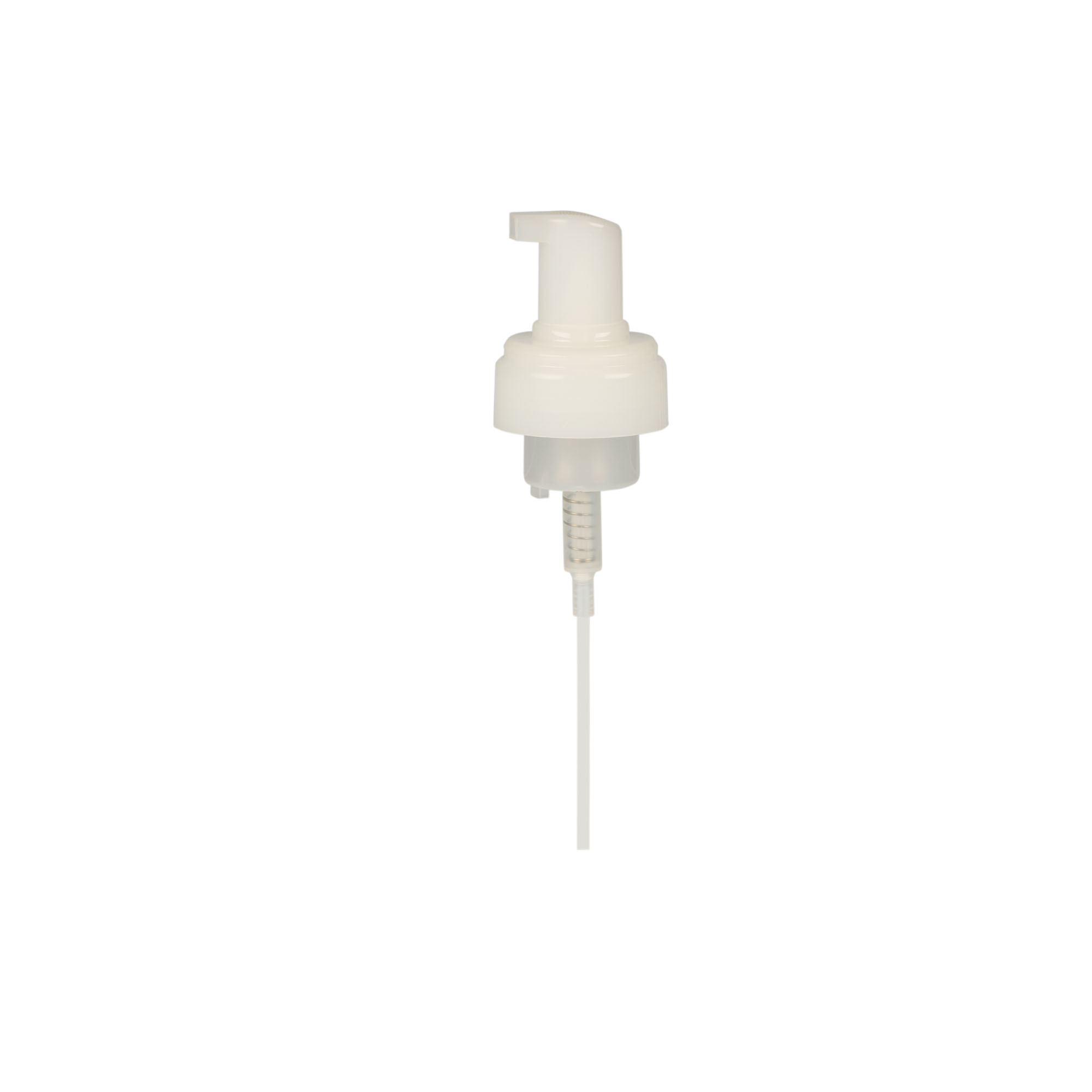 Flacon doseur 150 ml « Foamer », plastique PP, blanc, pour bouchage: Bougage à vis