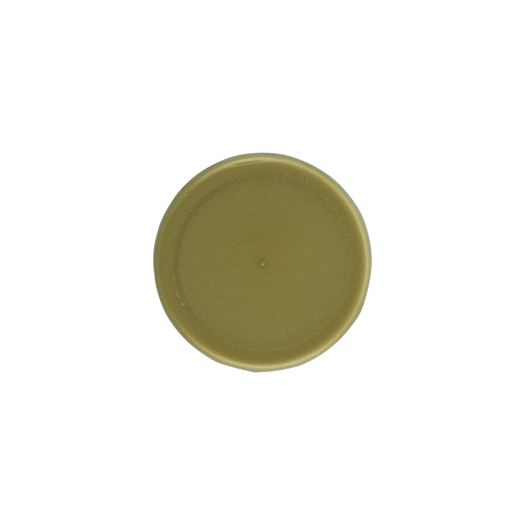 Couvercle-cloche pour pot en céramique à col étroit, plastique PEHD, doré Couvercle-cloche pour pot en céramique à col étroit, plastique PEHD, doré