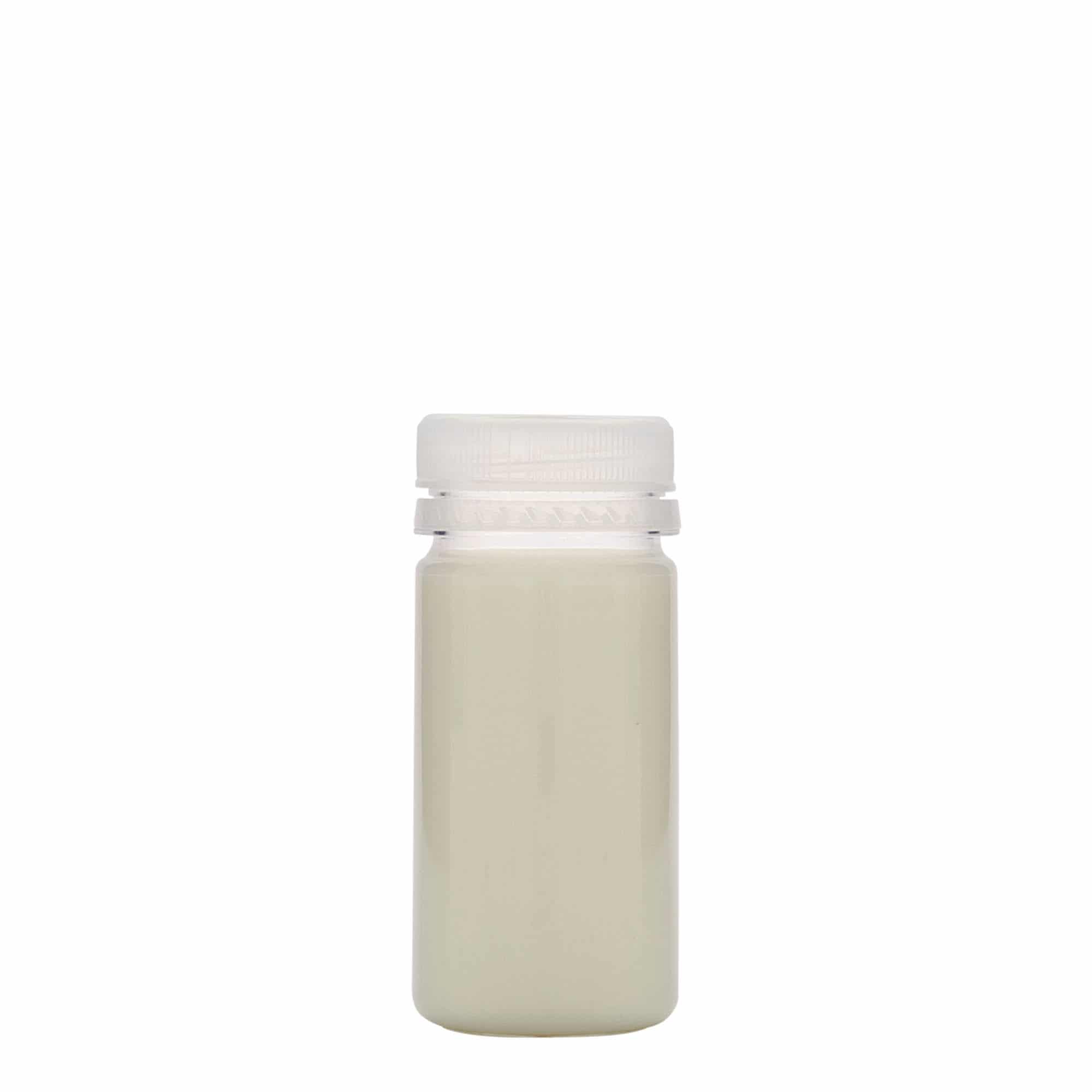 Petfles 'Everytime', 100 ml, kunststof, monding: 38 mm