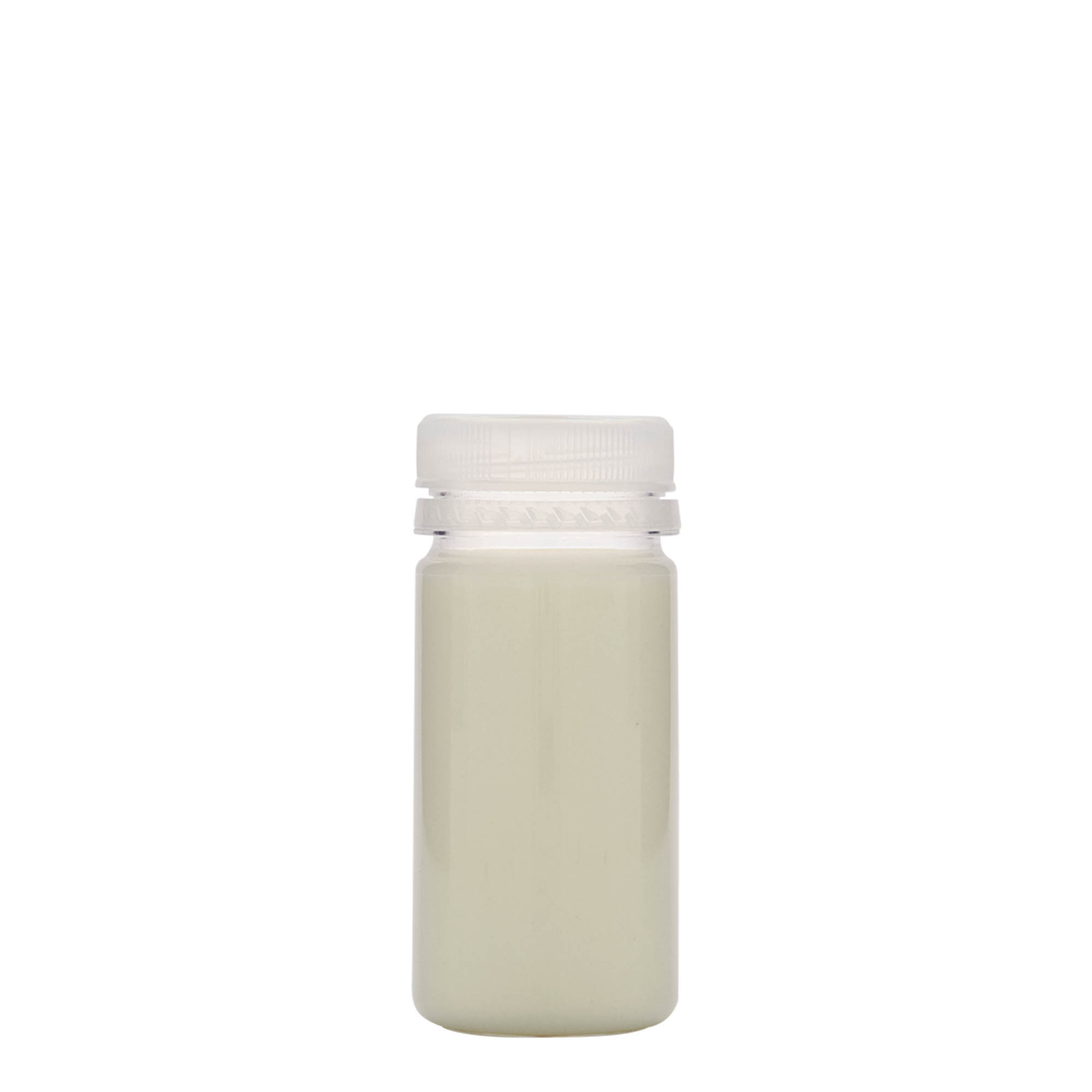 Bouteille en PET 100 ml 'Everytime', plastique, bouchage: 38 mm Bouteille en PET 100 ml 'Everytime', plastique, bouchage: 38 mm
