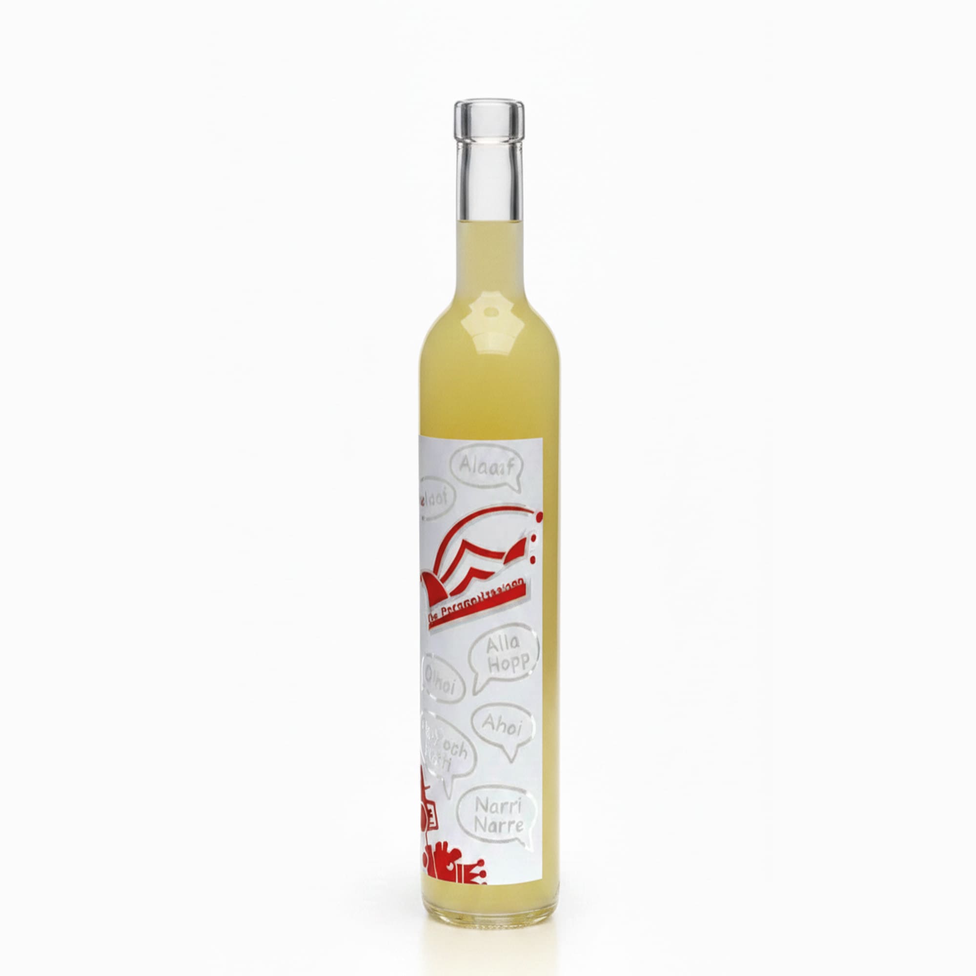 Bouteille en verre Maximo imprimée 500 ml « Carnaval », bouchage: bouchon