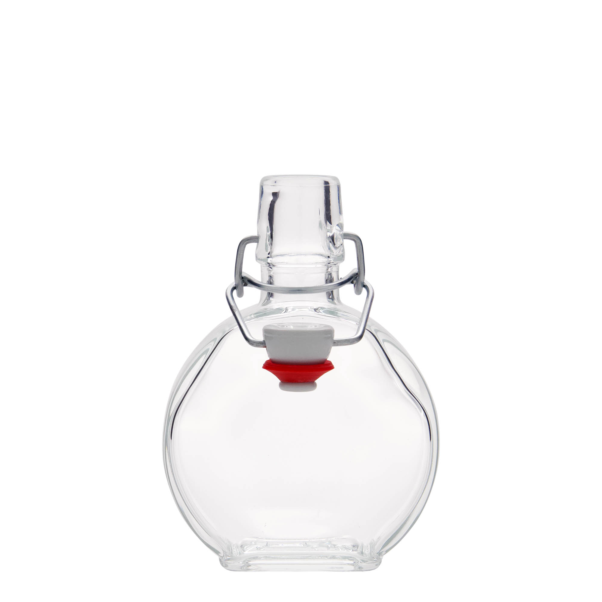 Bouteille en verre 200 ml « Sensatione », rectangulaire, bouchage: bouchon mécanique