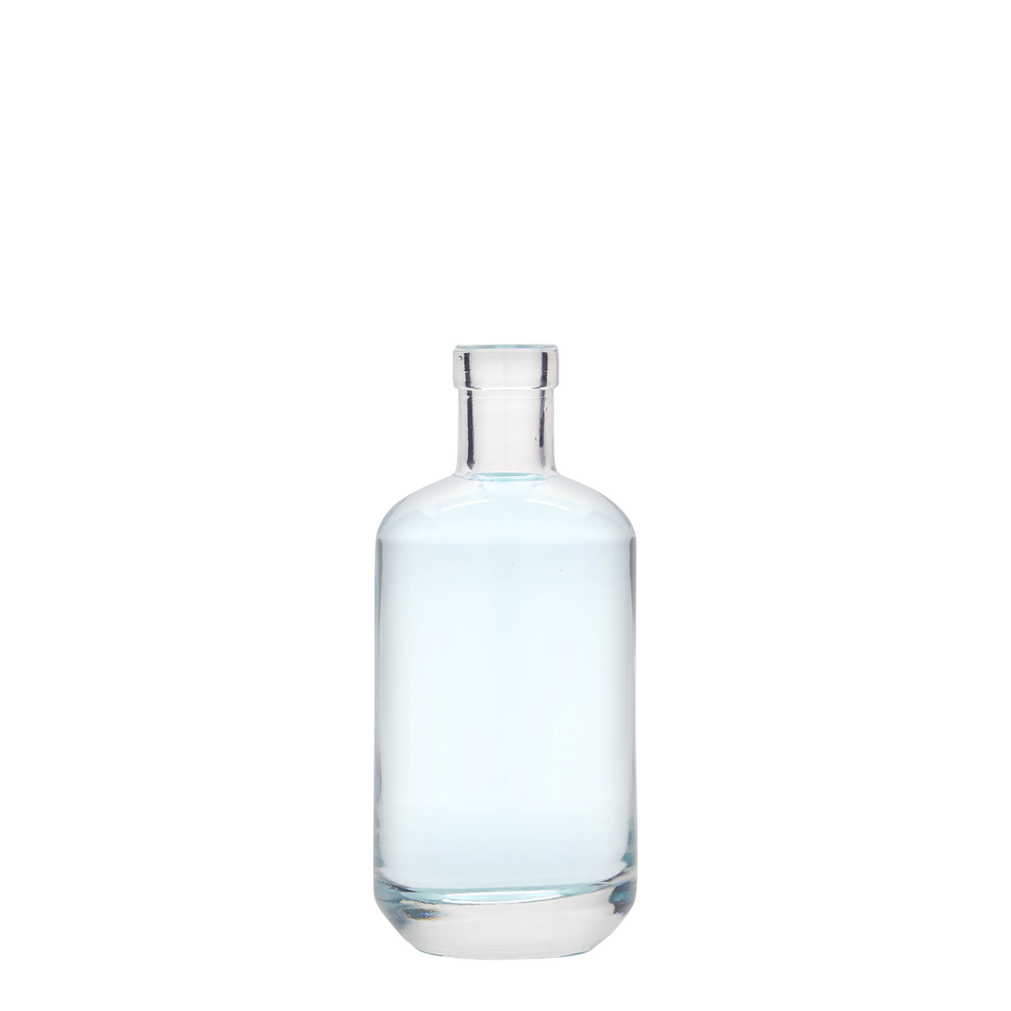 Glazen fles 'Vienna', 100 ml, monding: kurk Glazen fles 'Vienna', 100 ml, monding: kurk