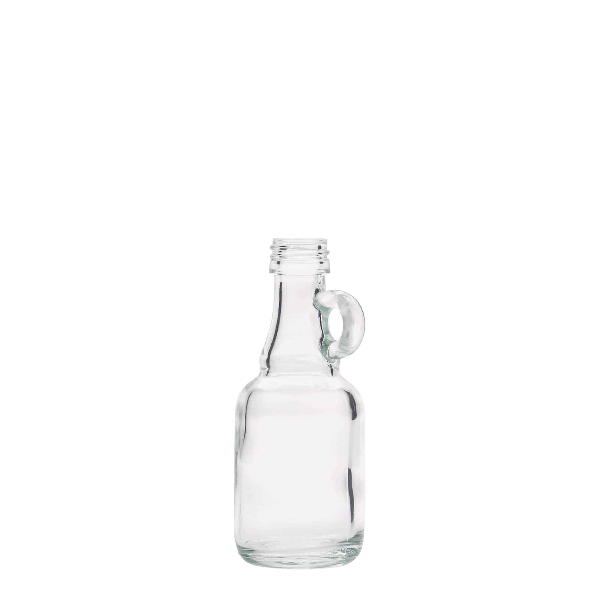 Bouteille en verre 40 ml 'Santos', bouchage: PP 18