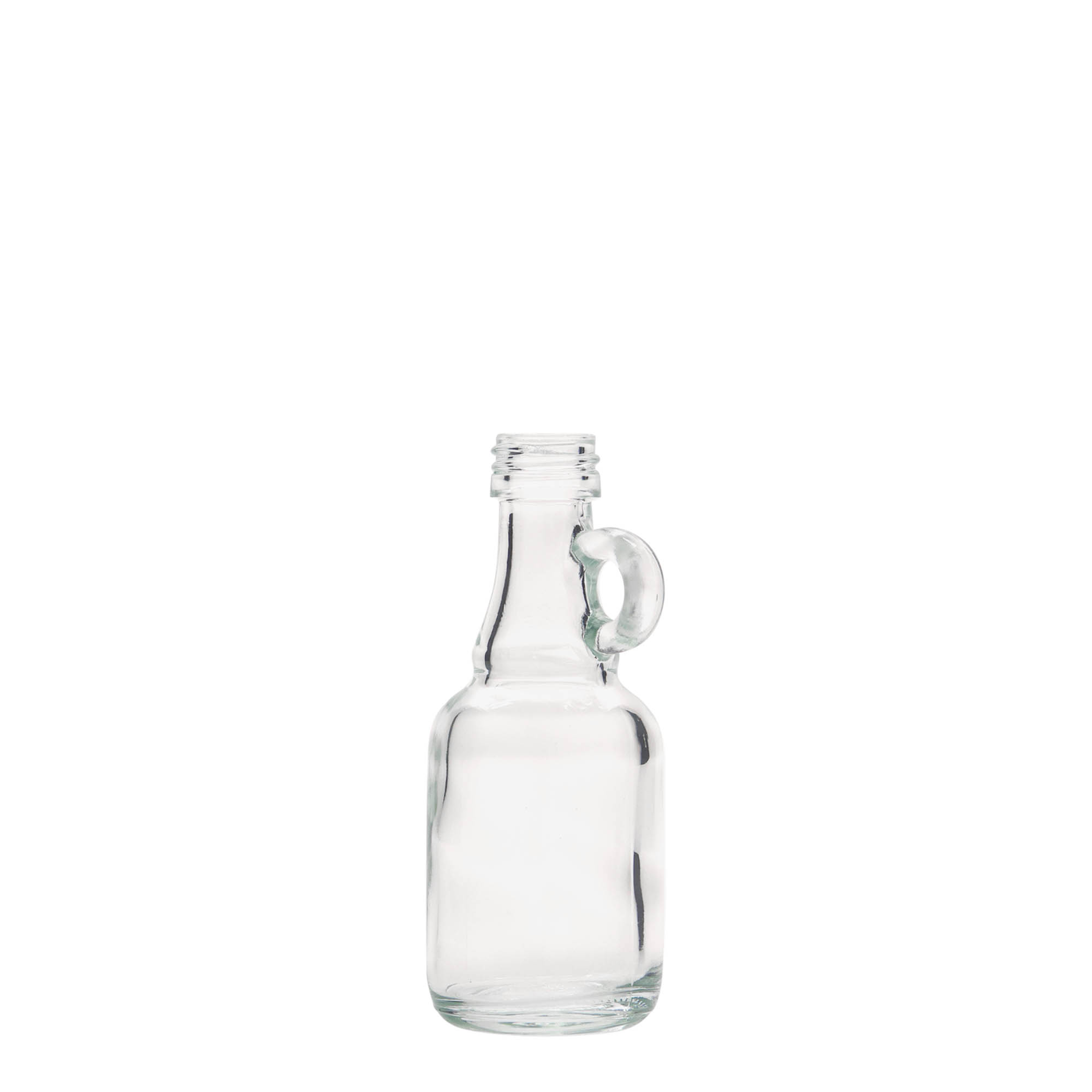 Glazen fles 'Santos', 40 ml, monding: PP 18 Glazen fles 'Santos', 40 ml, monding: PP 18