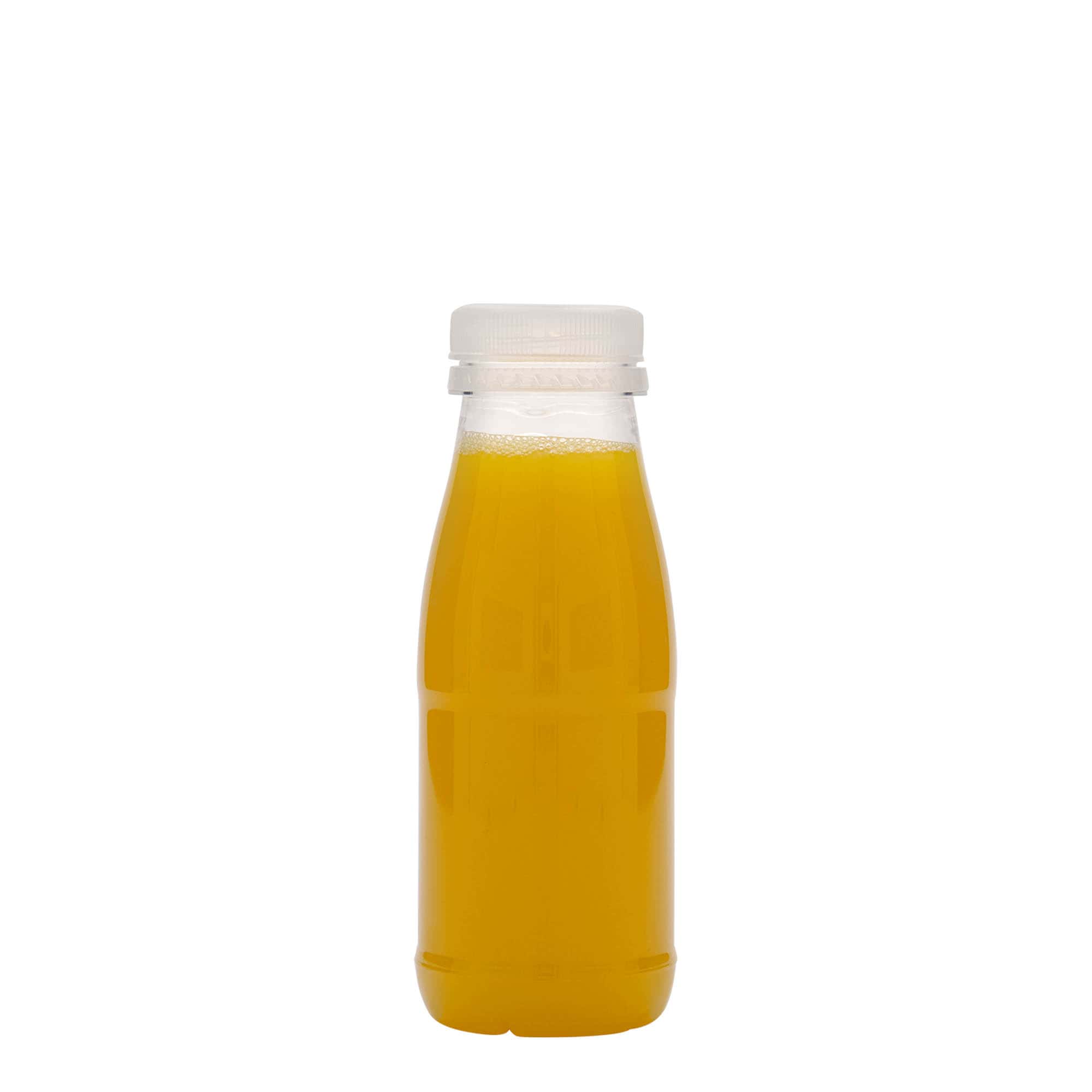 Bouteille en PET 250 ml 'Milk and Juice', plastique, bouchage: 38 mm