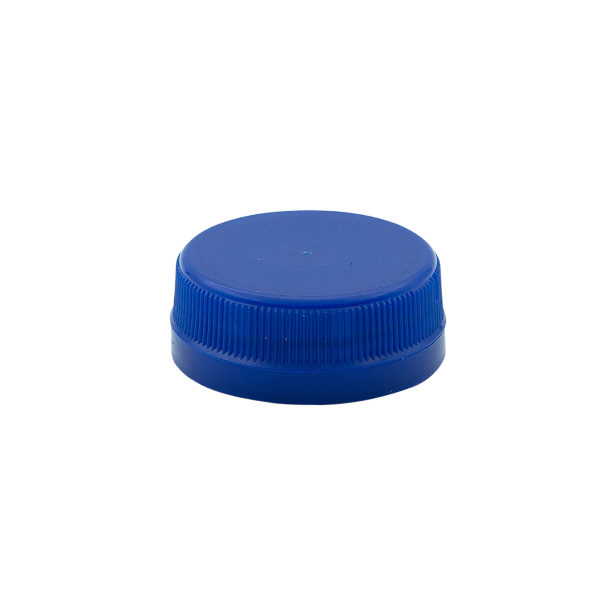 Schroefsluiting tweestartschroefdraad, PE-kunststof, blauw, voor monding: pet, 38 mm