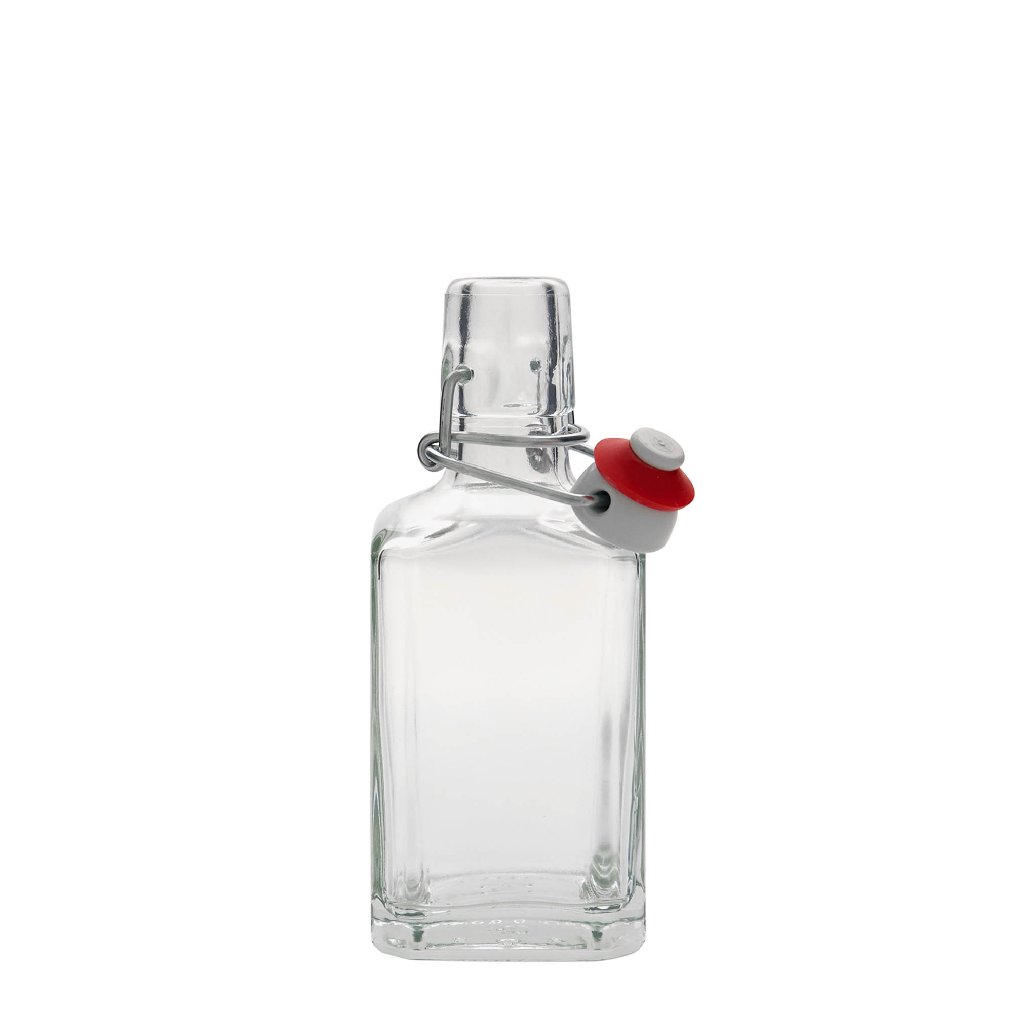 Bouteille en verre 250 ml 'Rialto', carrée, bouchage: bouchon mécanique Bouteille en verre 250 ml 'Rialto', carrée, bouchage: bouchon mécanique
