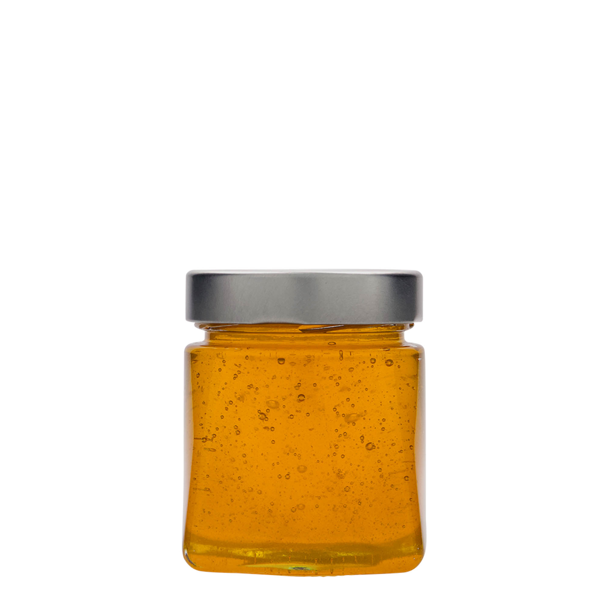 Vierkante pot 'Luxor', 212 ml, monding: deep-twist-off (DTO 63)