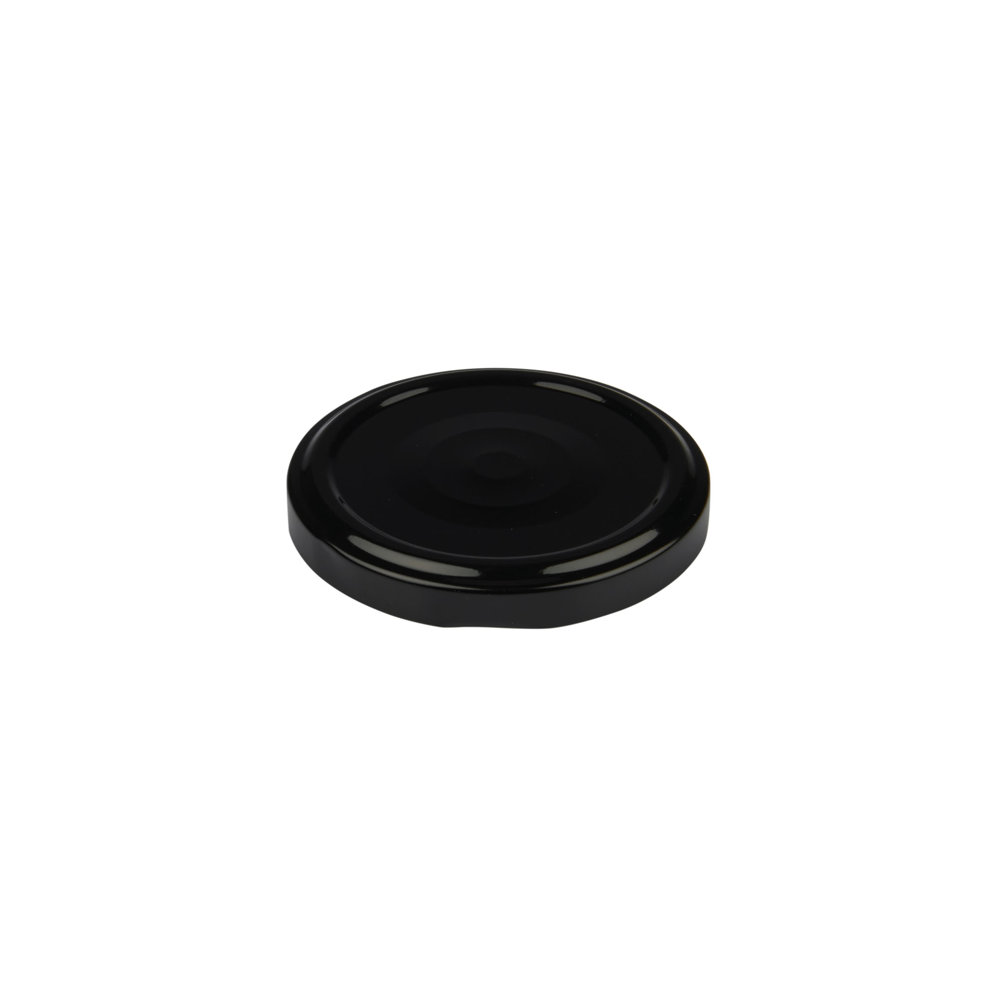 Couvercle Twist-Off, fer blanc, noir, pour bouchage: TO 66