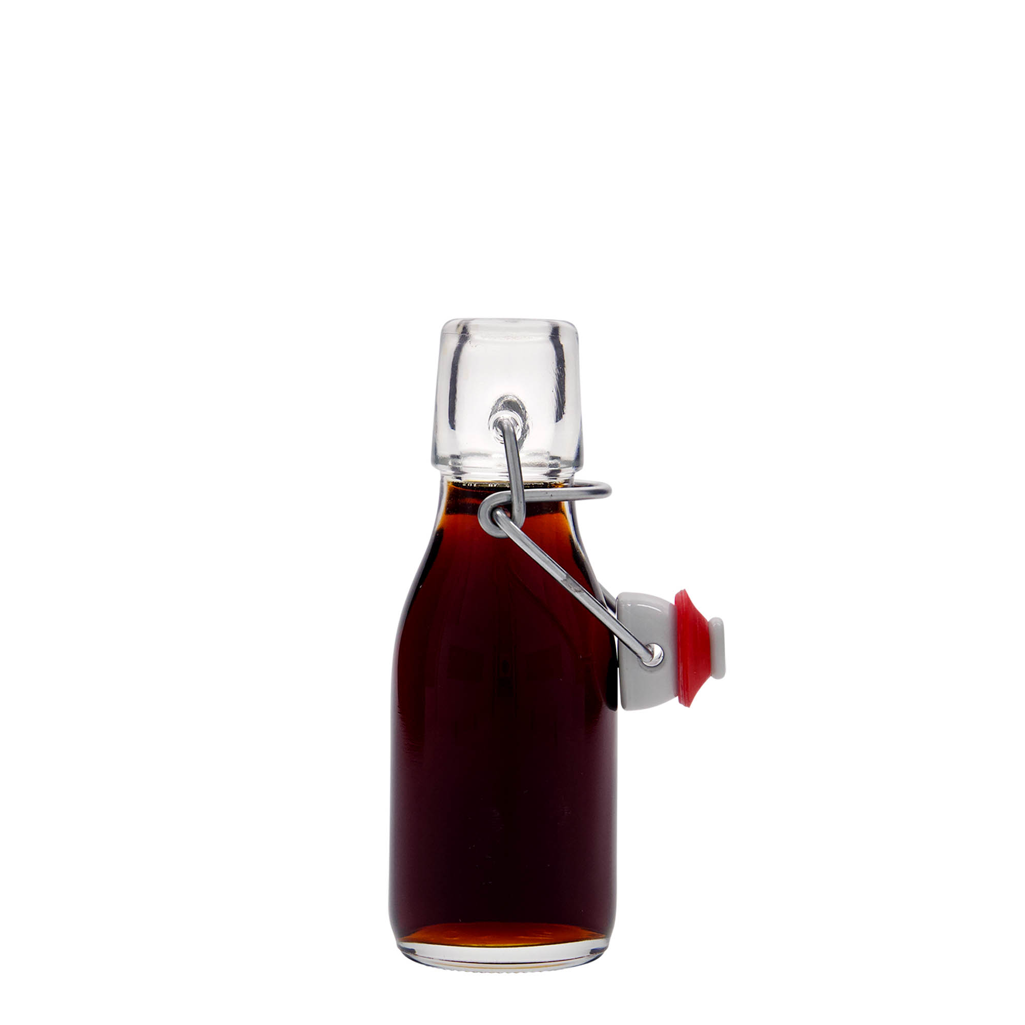 Glazen fles 'Paul', 100 ml, monding: beugelsluiting Glazen fles 'Paul', 100 ml, monding: beugelsluiting