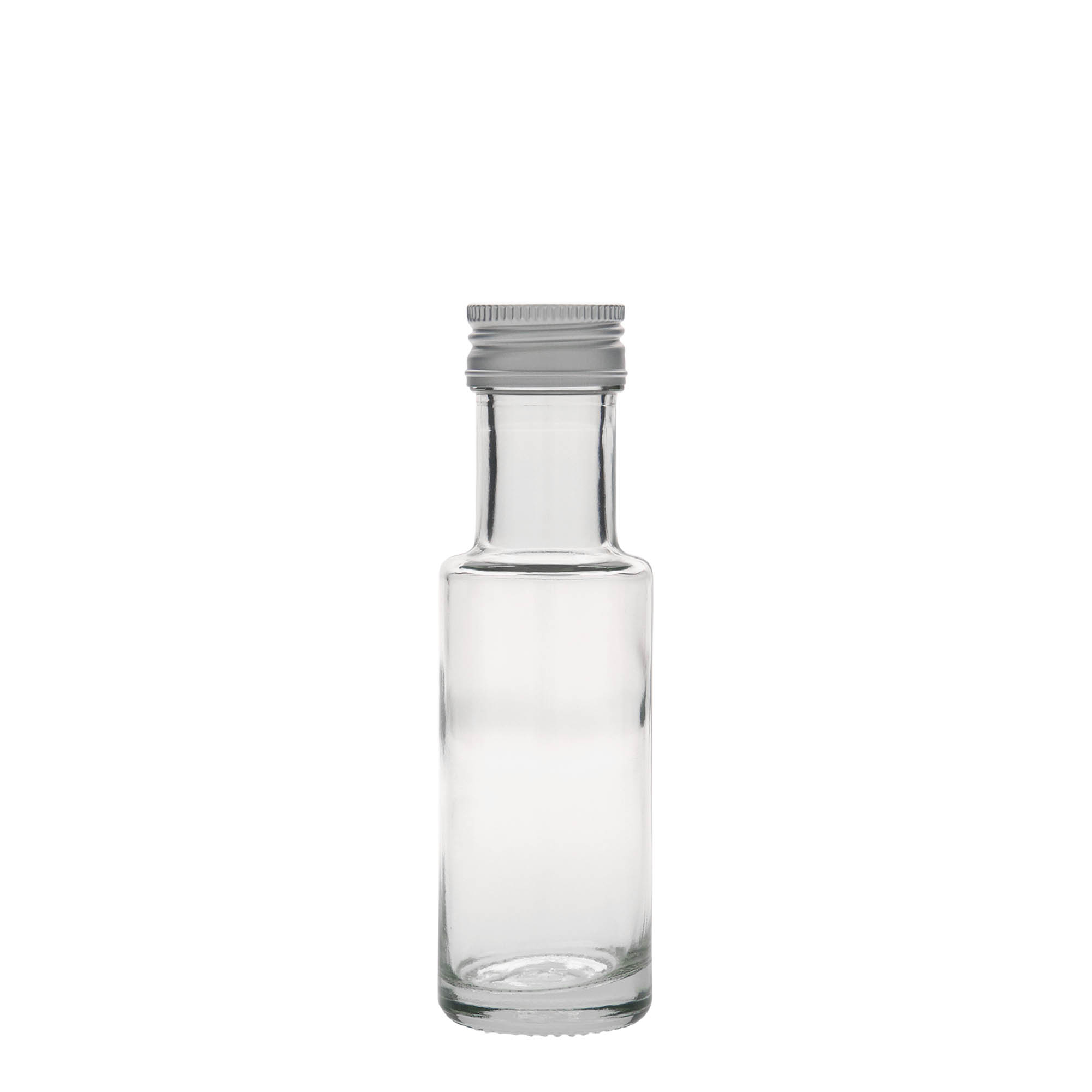 Glazen fles 'Dorica', 100 ml, monding: PP 31,5