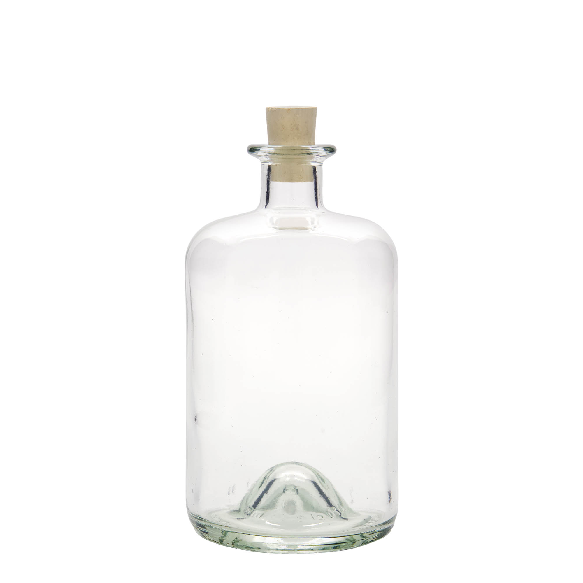 Bouteille en verre apothicaire 700 ml, bouchage: bouchon Bouteille en verre apothicaire 700 ml, bouchage: bouchon