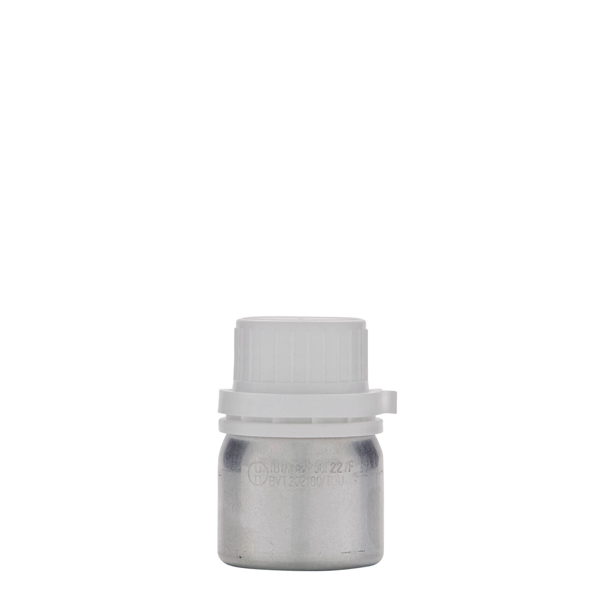 Bouteille en aluminium 50 ml, métal, argenté, bouchage: DIN 32 Bouteille en aluminium 50 ml, métal, argenté, bouchage: DIN 32