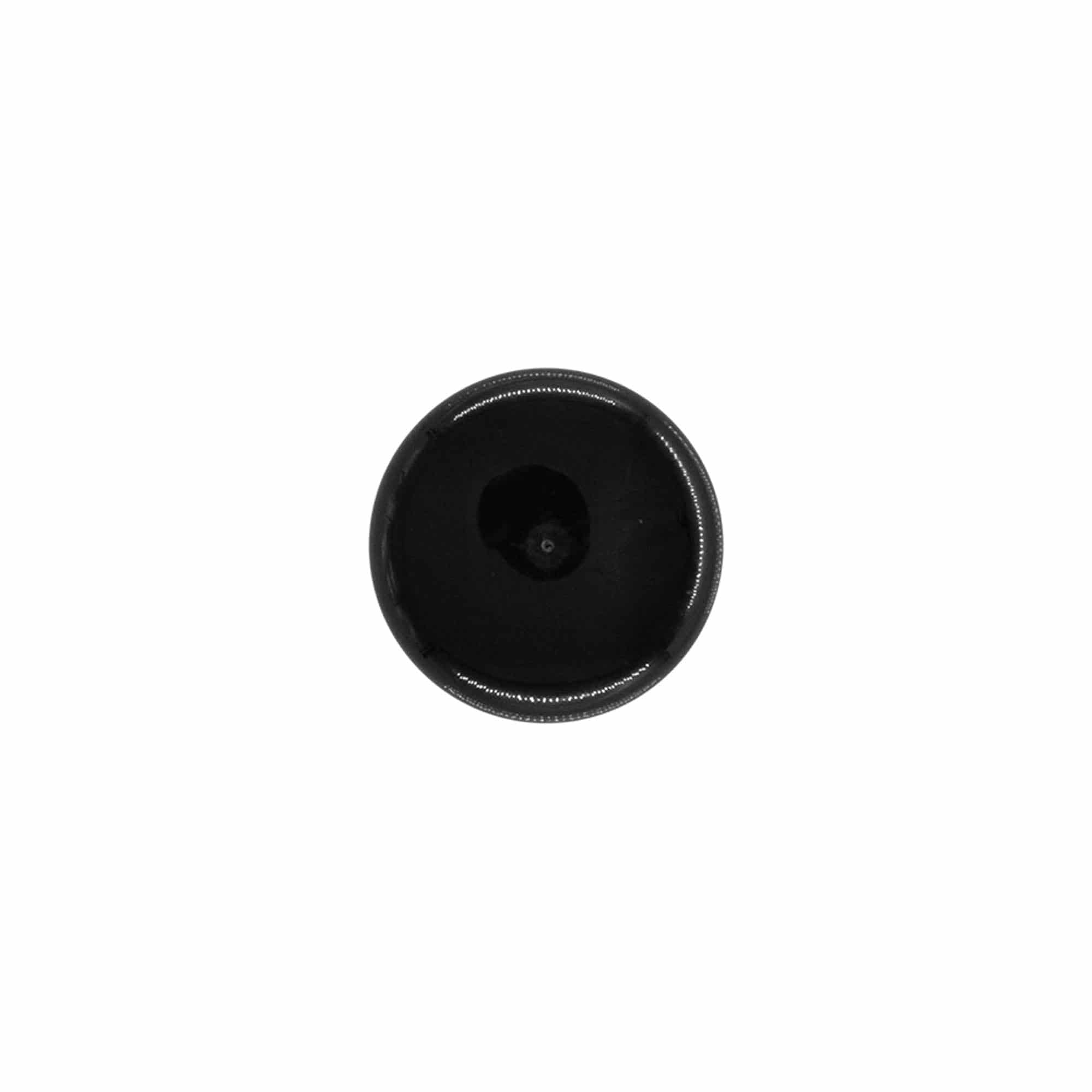 Bougage à vis avec insert de pulvérisation, plastique PP, noir, pour bouchage: 24/410 Bougage à vis avec insert de pulvérisation, plastique PP, noir, pour bouchage: 24/410