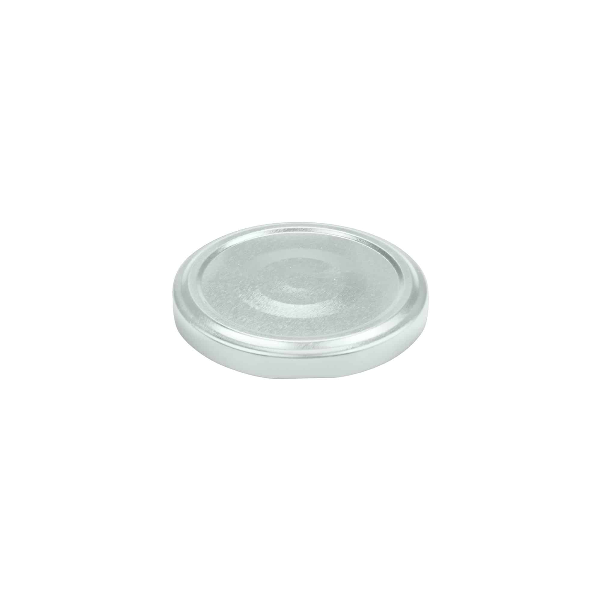 Twist-offdeksel, blik, zilver, voor monding: TO 66