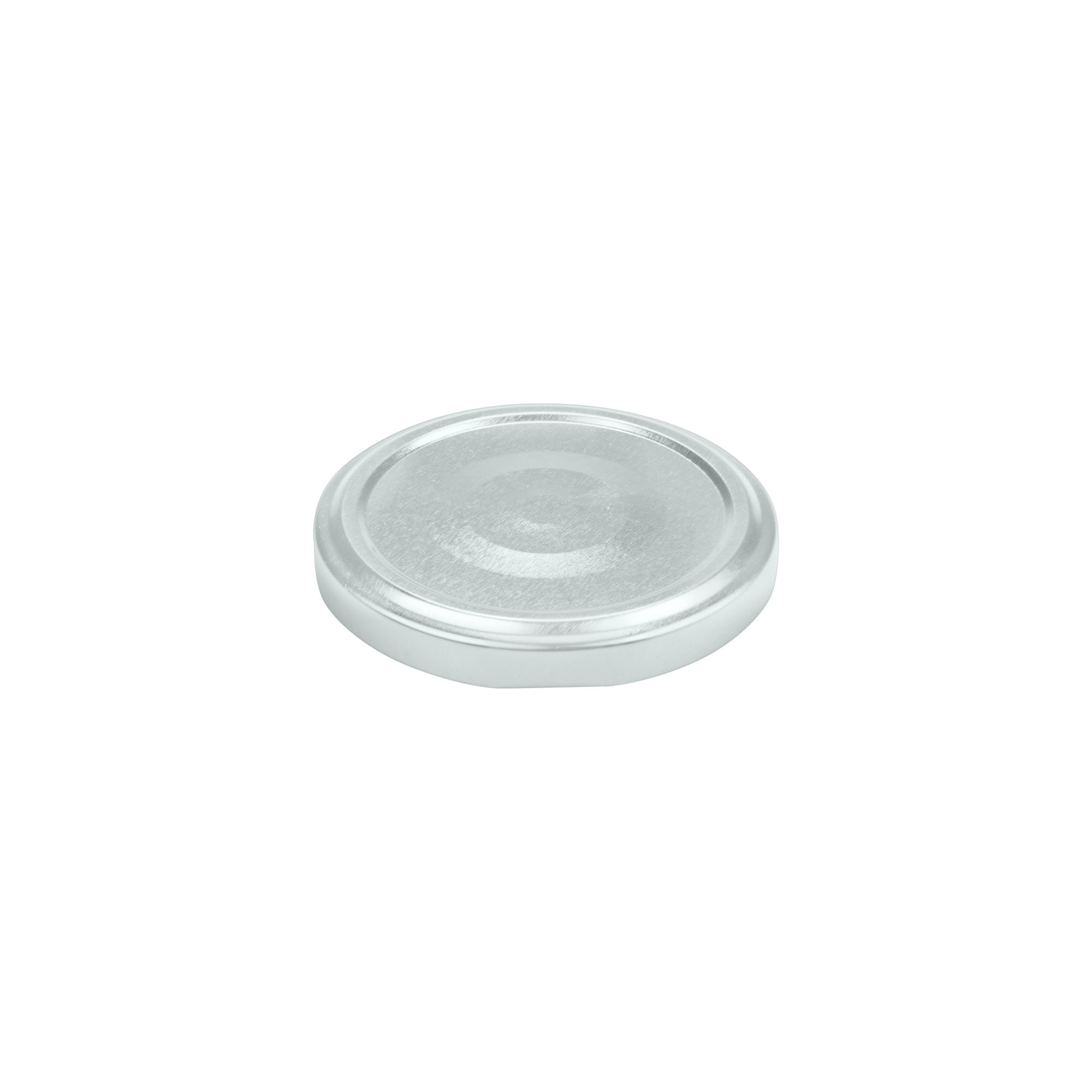 Couvercle Twist-Off, fer blanc, argenté, pour bouchage: TO 66 Couvercle Twist-Off, fer blanc, argenté, pour bouchage: TO 66