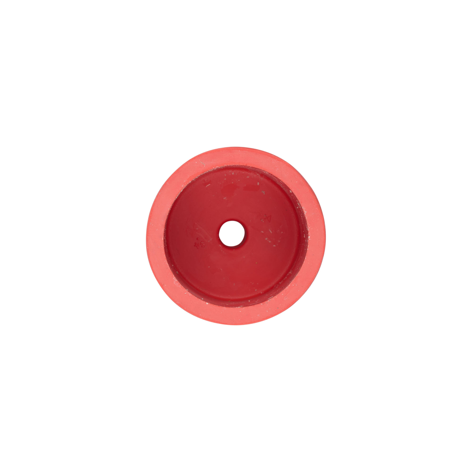 Capsule de foulage type 4, caoutchouc, rouge