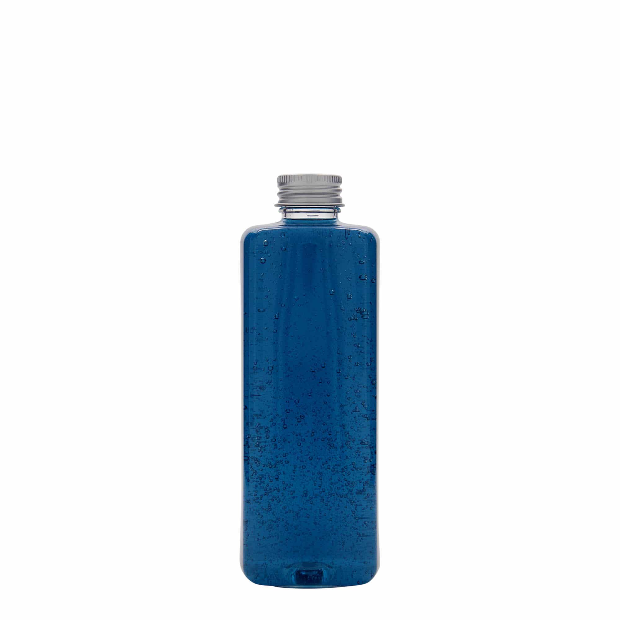 Petfles 'Karl', 300 ml, vierkant, kunststof, monding: 24/410