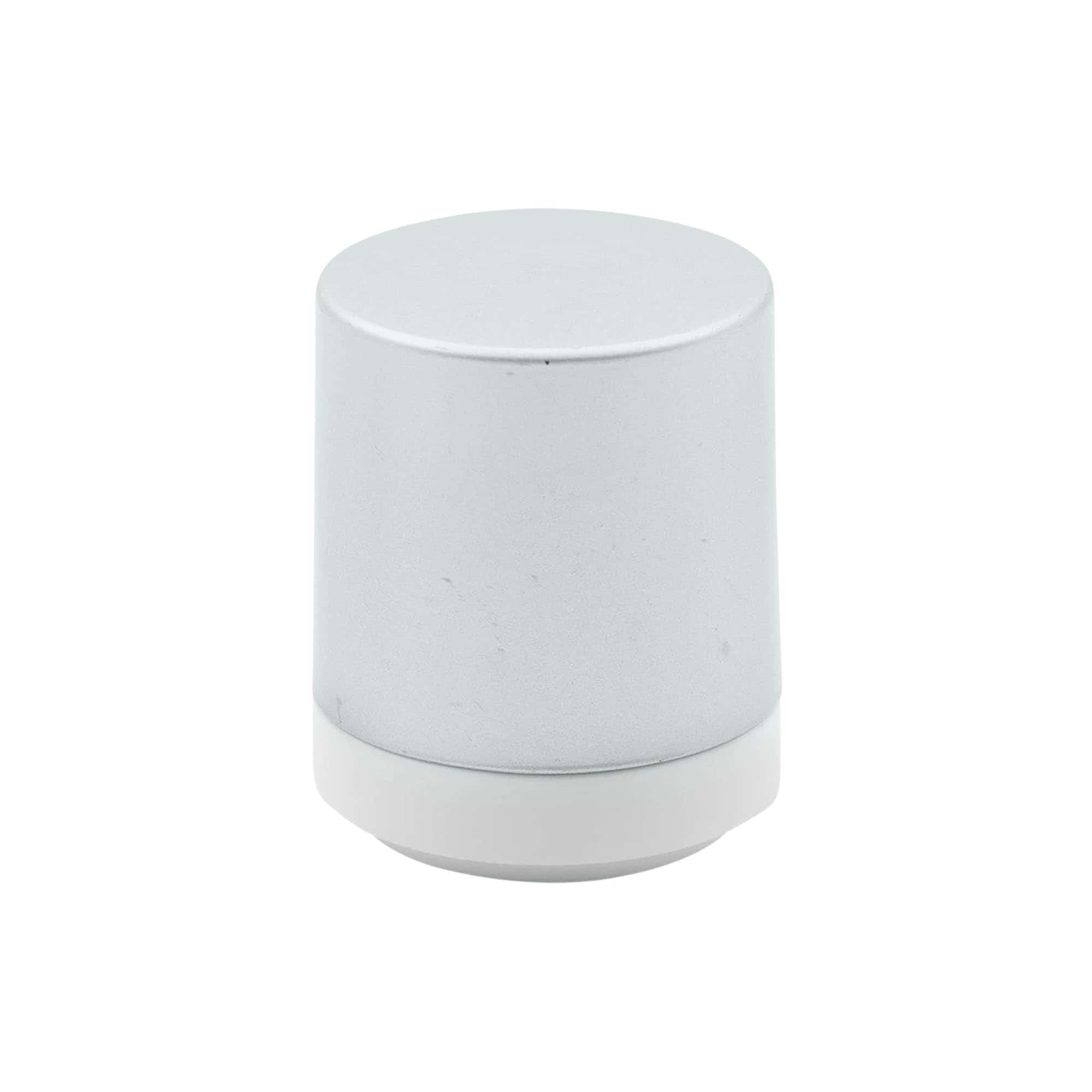 Flacon airless tête de pompe 'Mezzo', plastique PP, argenté Flacon airless tête de pompe 'Mezzo', plastique PP, argenté