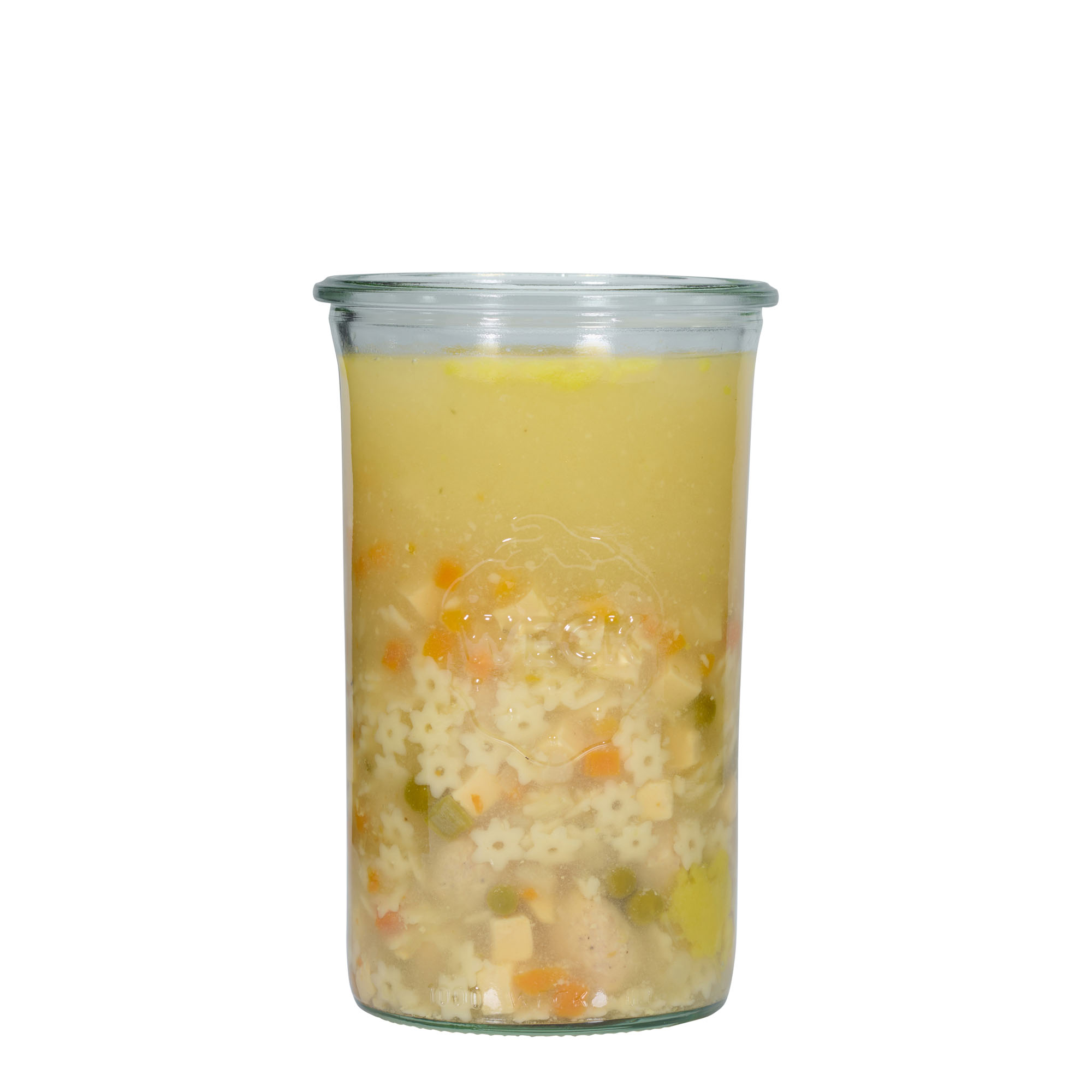 Verrine WECK 1 000 ml, bouchage: bords arrondis Verrine WECK 1 000 ml, bouchage: bords arrondis