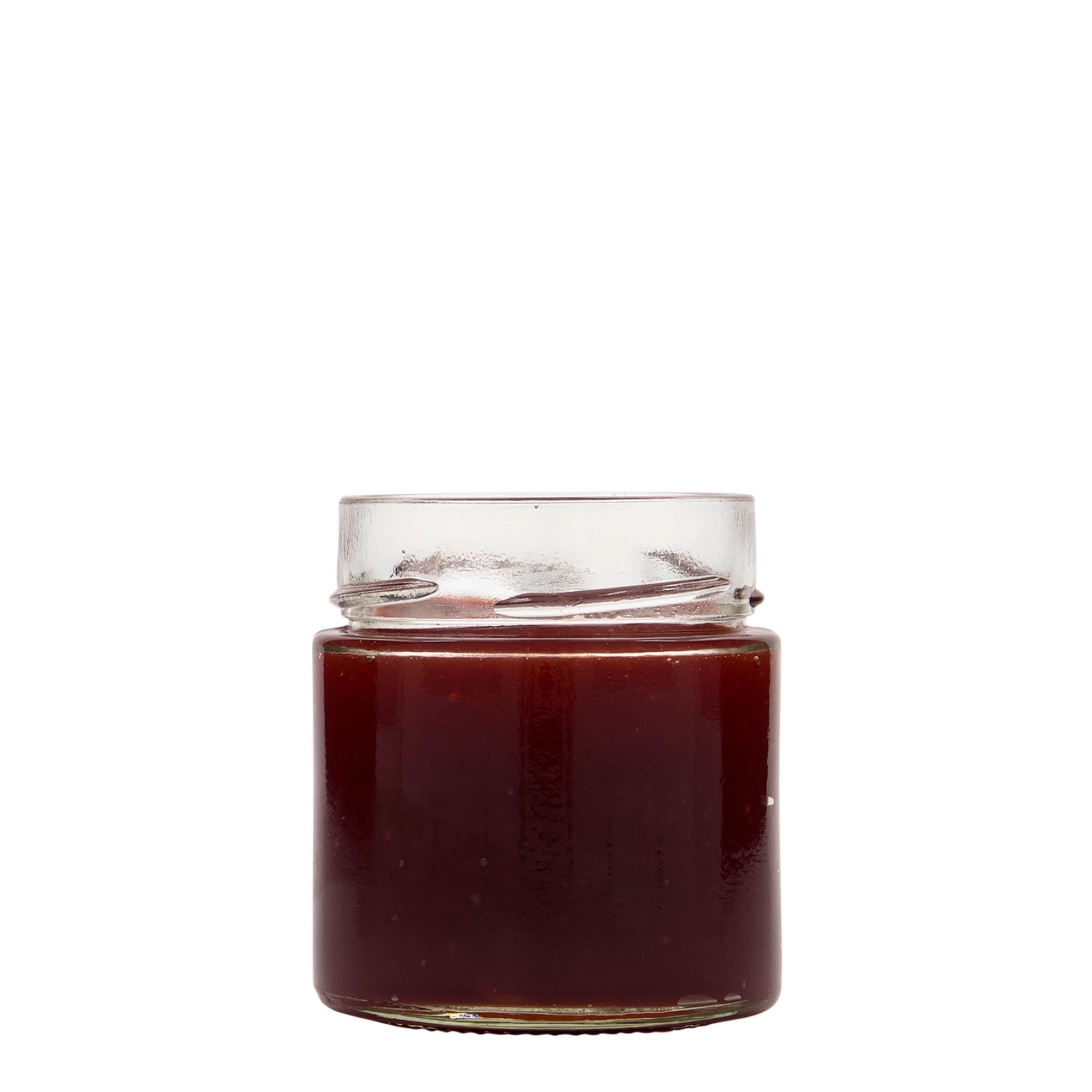 Ronde pot 'Balu', 212 ml, monding: extra-deep-twist-off (EDTO 70) Ronde pot 'Balu', 212 ml, monding: extra-deep-twist-off (EDTO 70)
