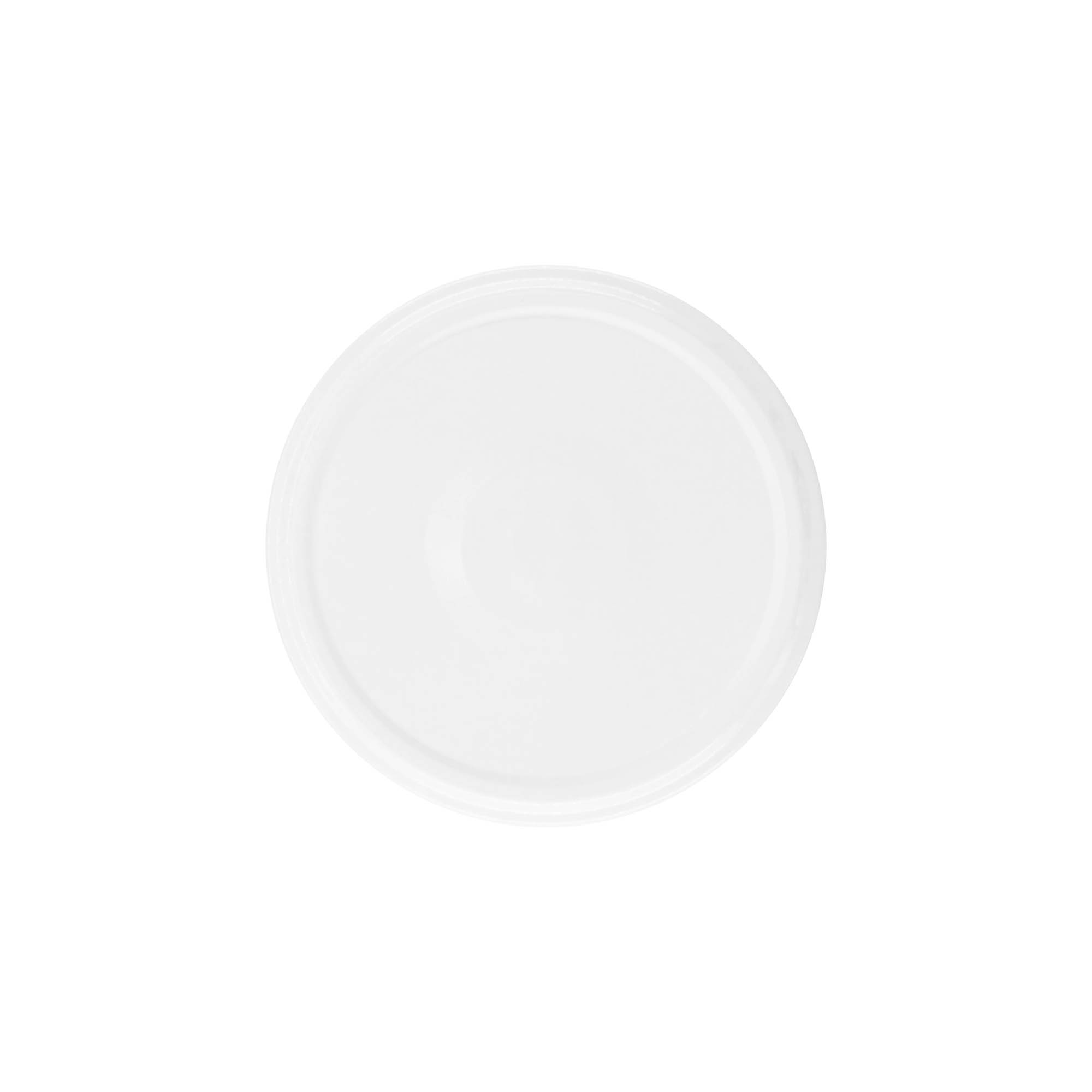 Couvercle Twist-Off, fer blanc, stérilisable, blanc, pour bouchage: TO 82