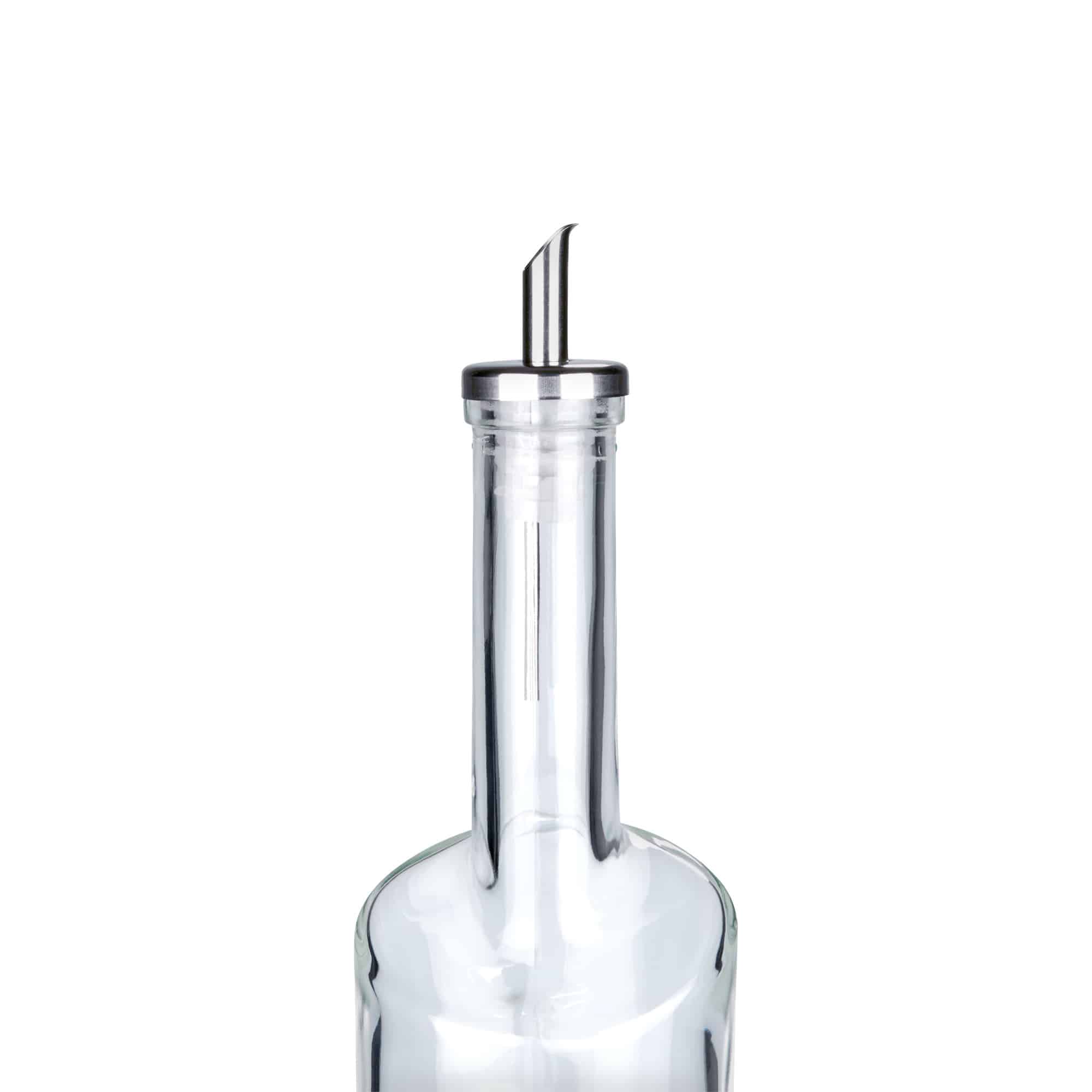 Schenktuit inox olie, roestvrij staal, zilver