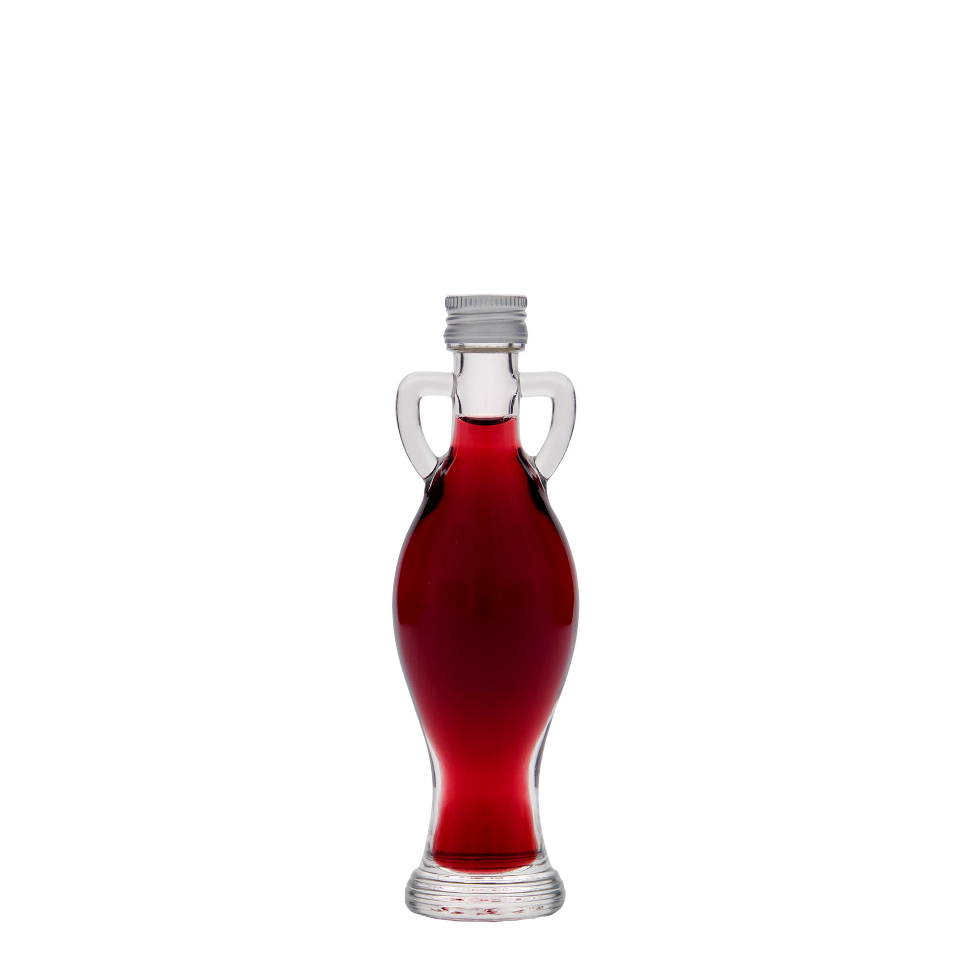 Glazen fles 'Amphore', 40 ml, monding: PP 18