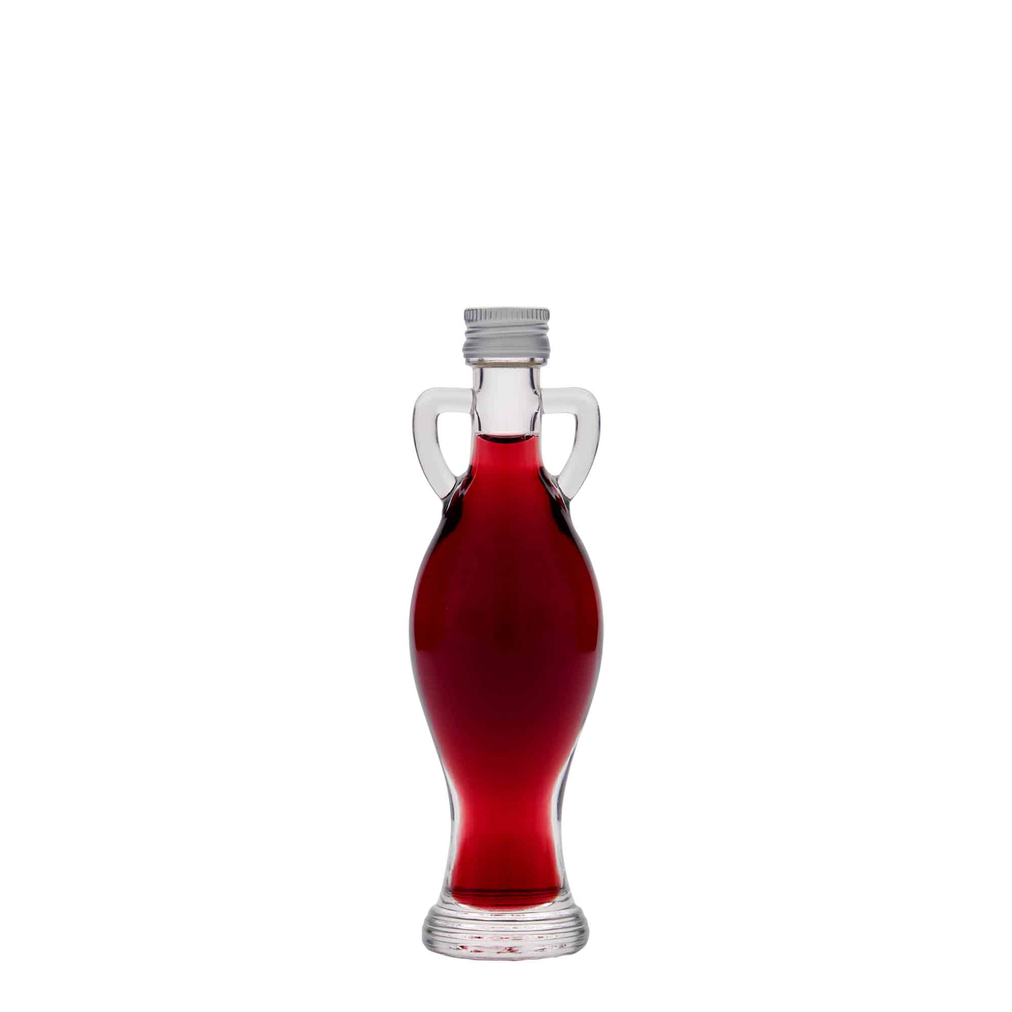 Bouteille en verre 40 ml « Amphore », bouchage: PP 18