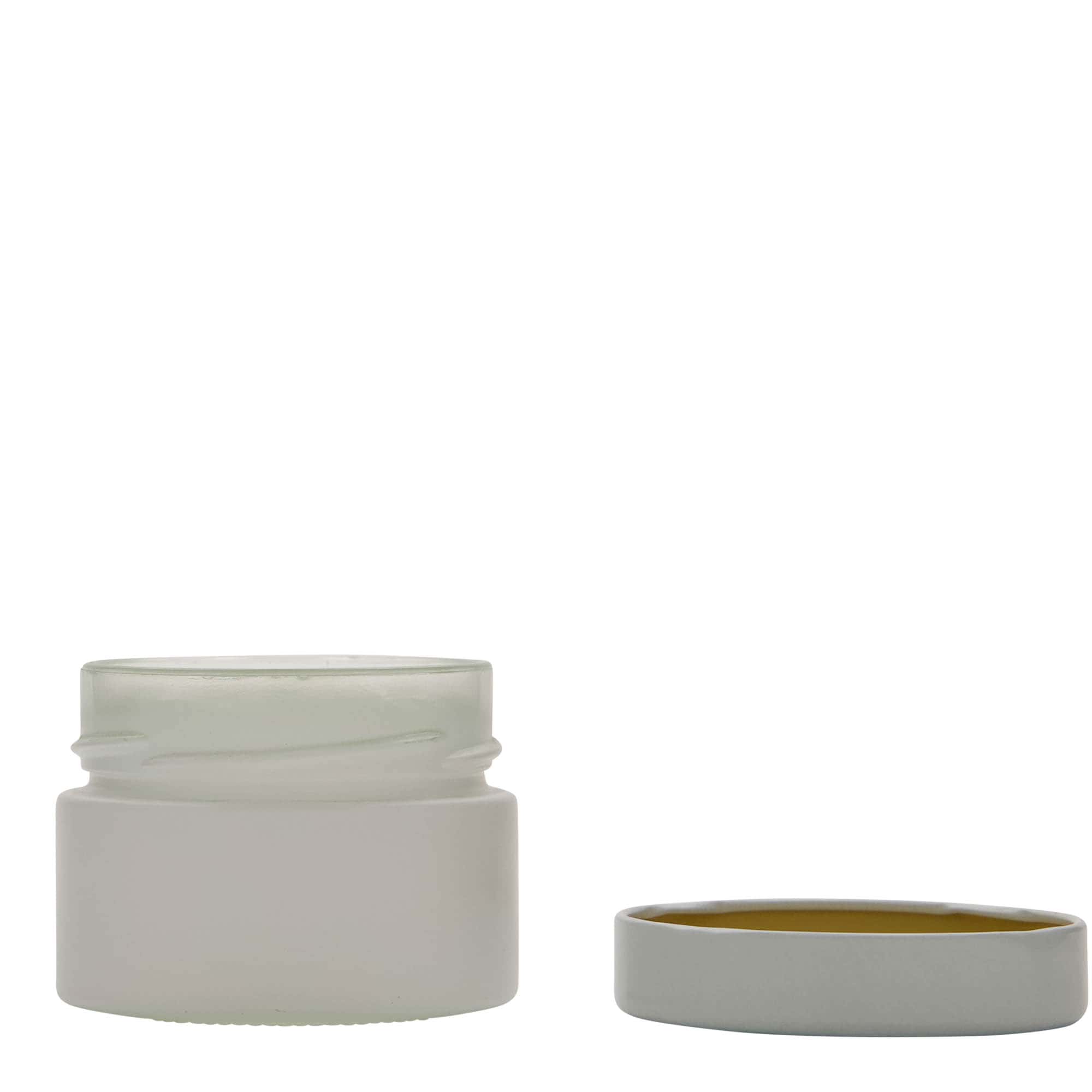 Bocal cylindrique 130 ml « Aurora », blanc, bouchage: Deep-Twist-Off (DTO 66)