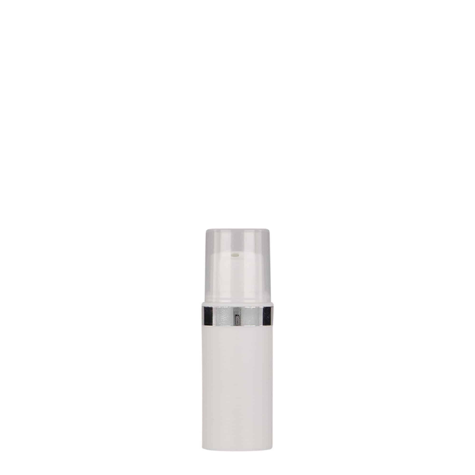 Flacon airless 5 ml 'Nano', plastique PP, blanc