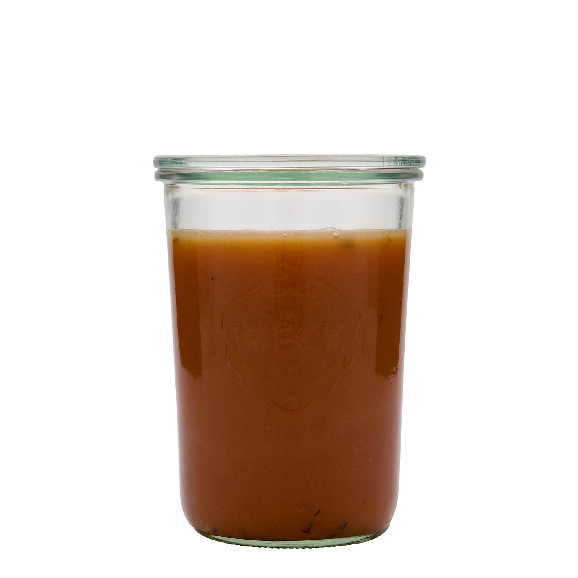 Verrine WECK 850 ml, bouchage: bords arrondis