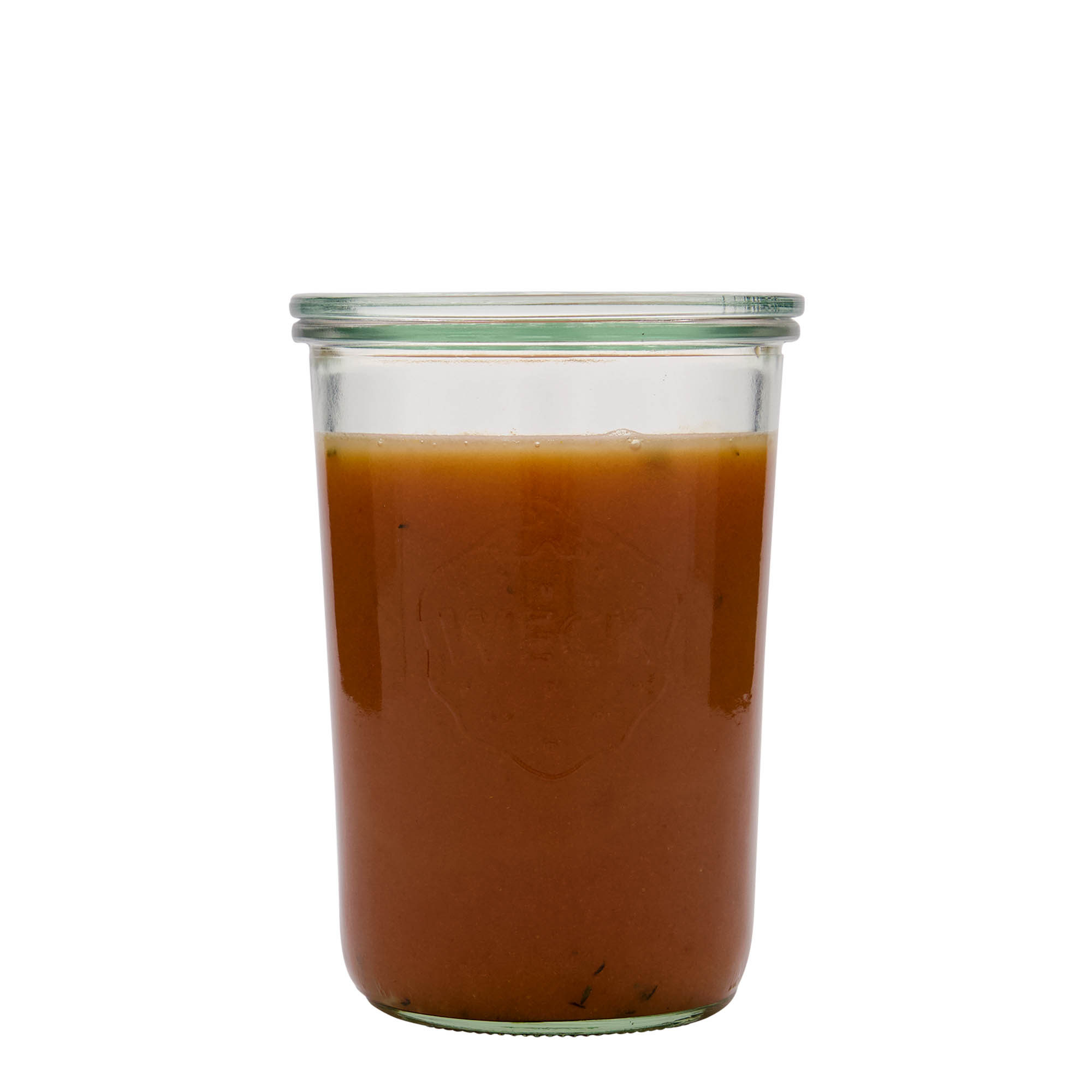 Verrine WECK 850 ml, bouchage: bords arrondis Verrine WECK 850 ml, bouchage: bords arrondis