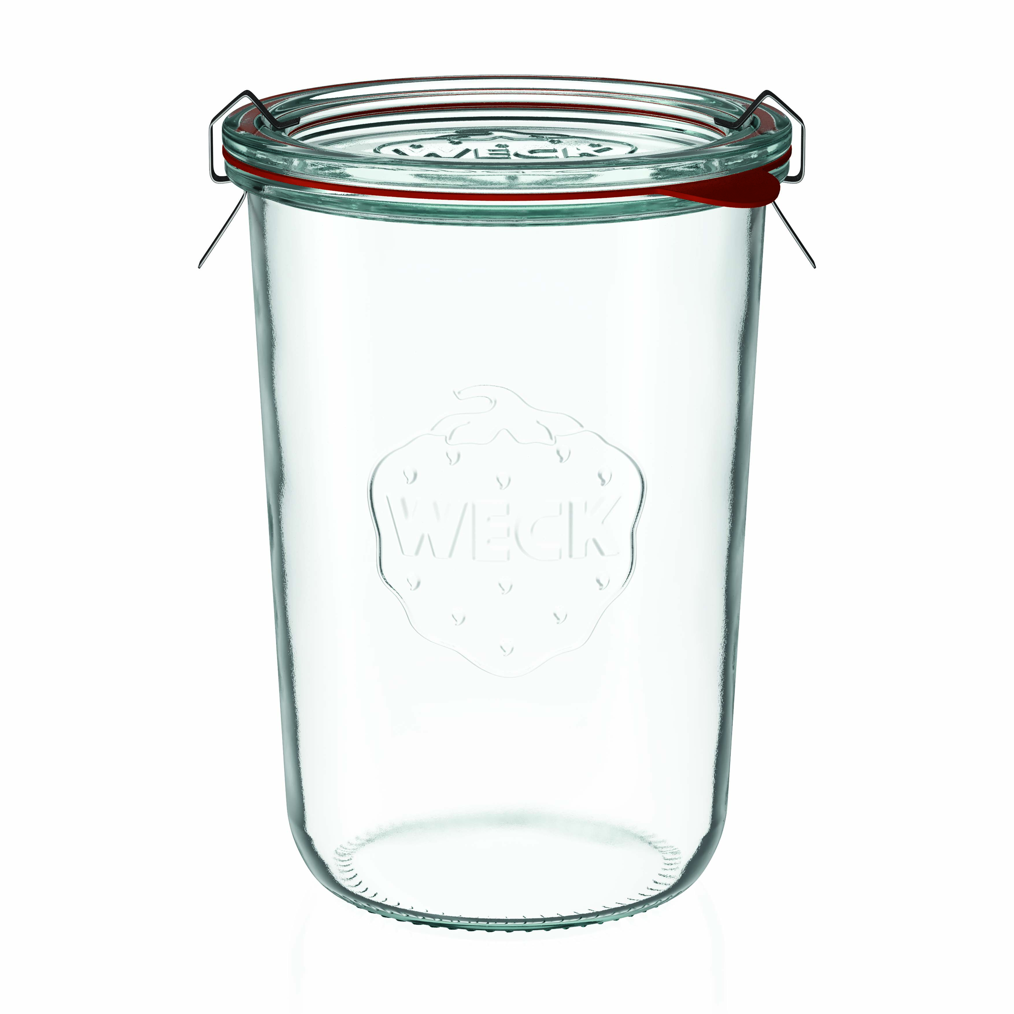 WECK-stortglas, 850 ml, monding: ronde rand