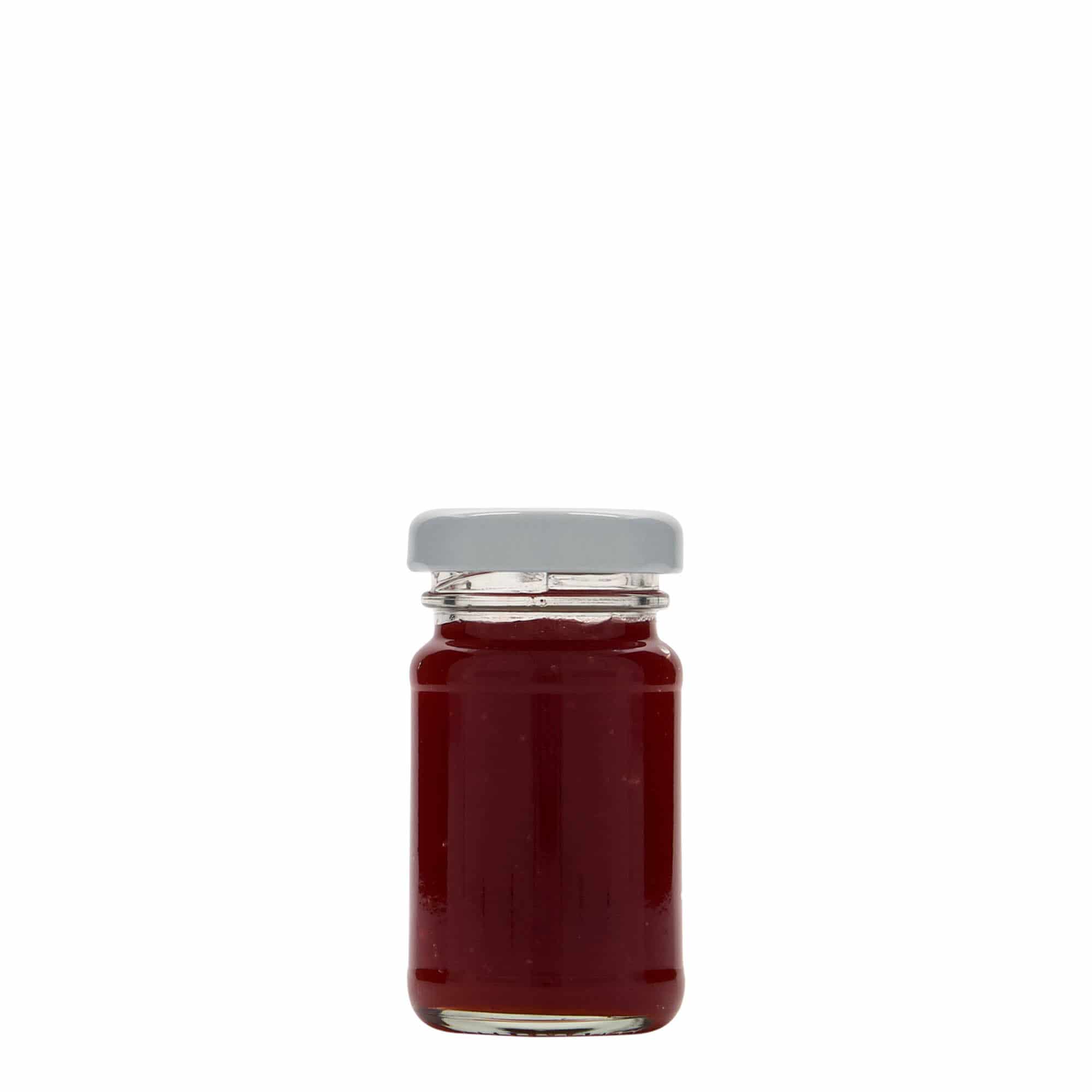 Bocal cylindrique haut 67 ml, bouchage: Twist-Off (TO 38)