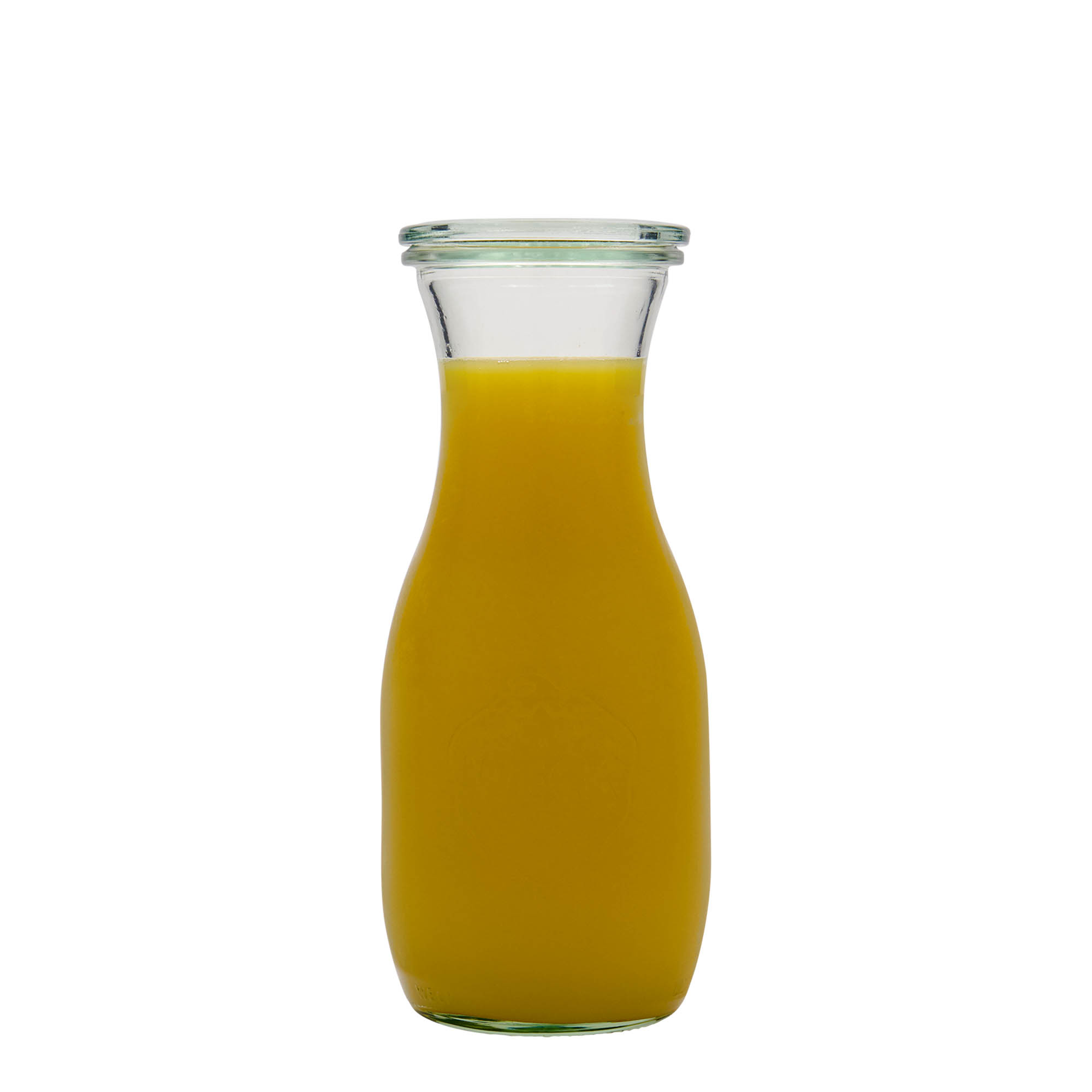 Bouteille de jus de fruit WECK 500 ml, bouchage: bords arrondis