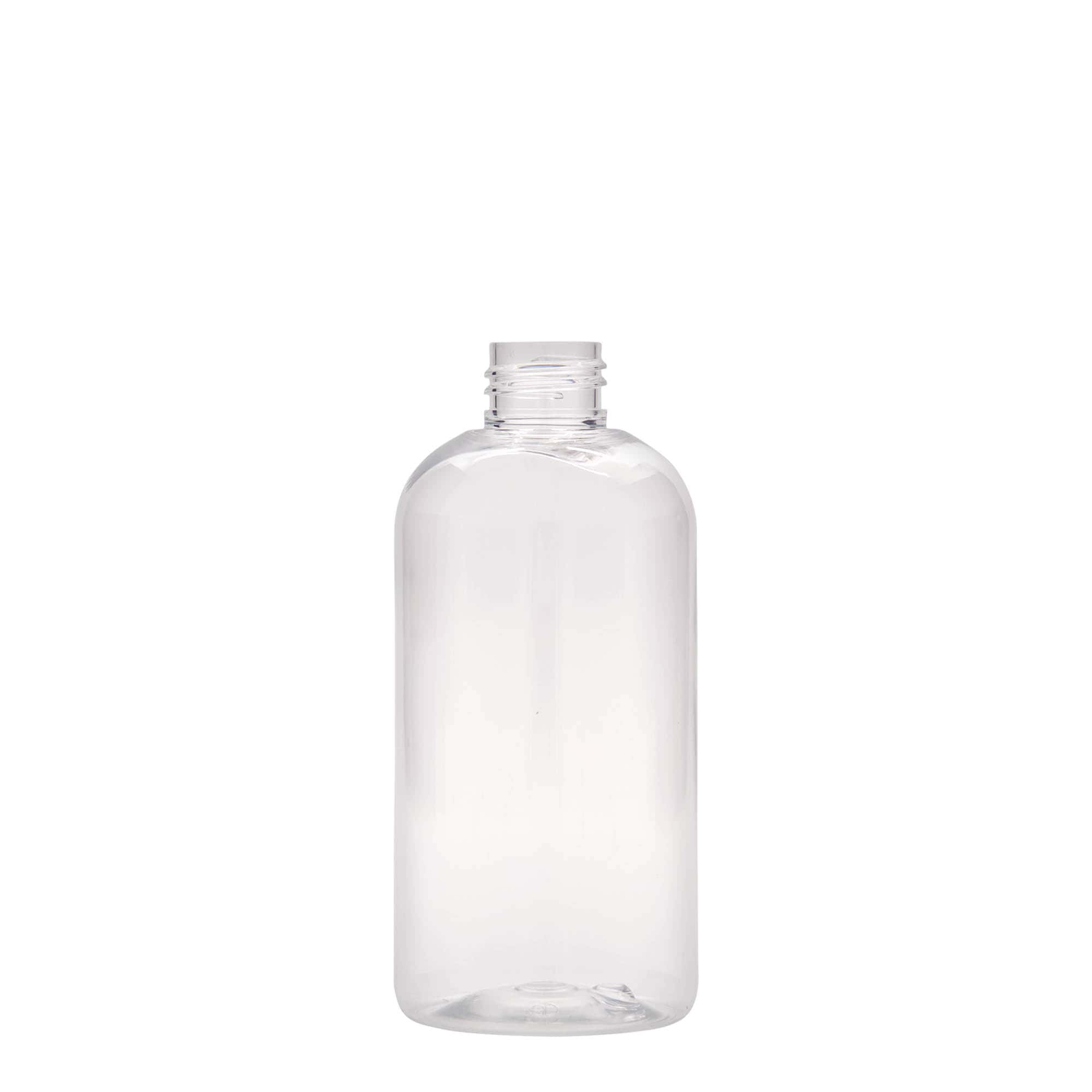 Petfles 'Boston', 250 ml, kunststof, monding: 24/410