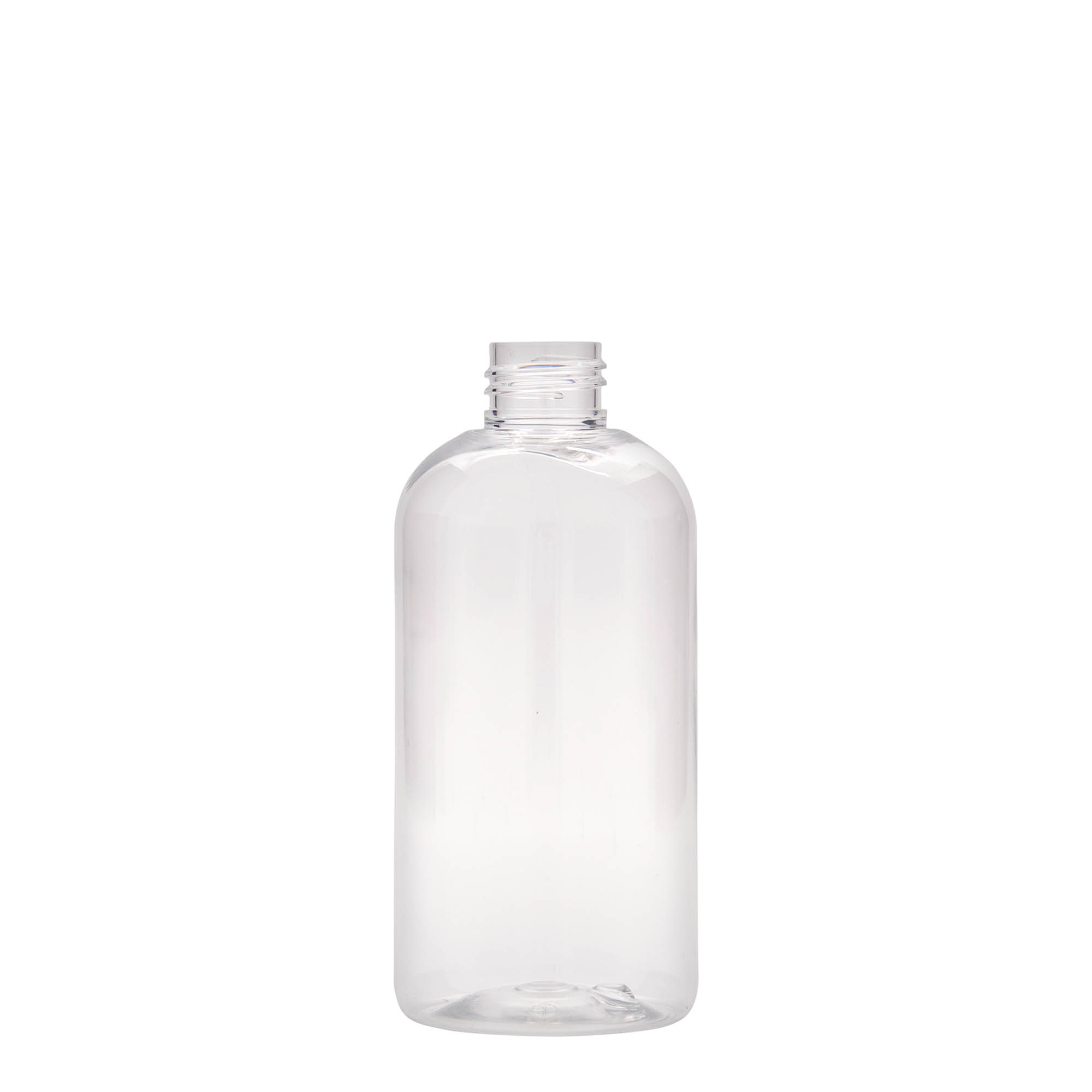 Petfles 'Boston', 250 ml, kunststof, monding: 24/410