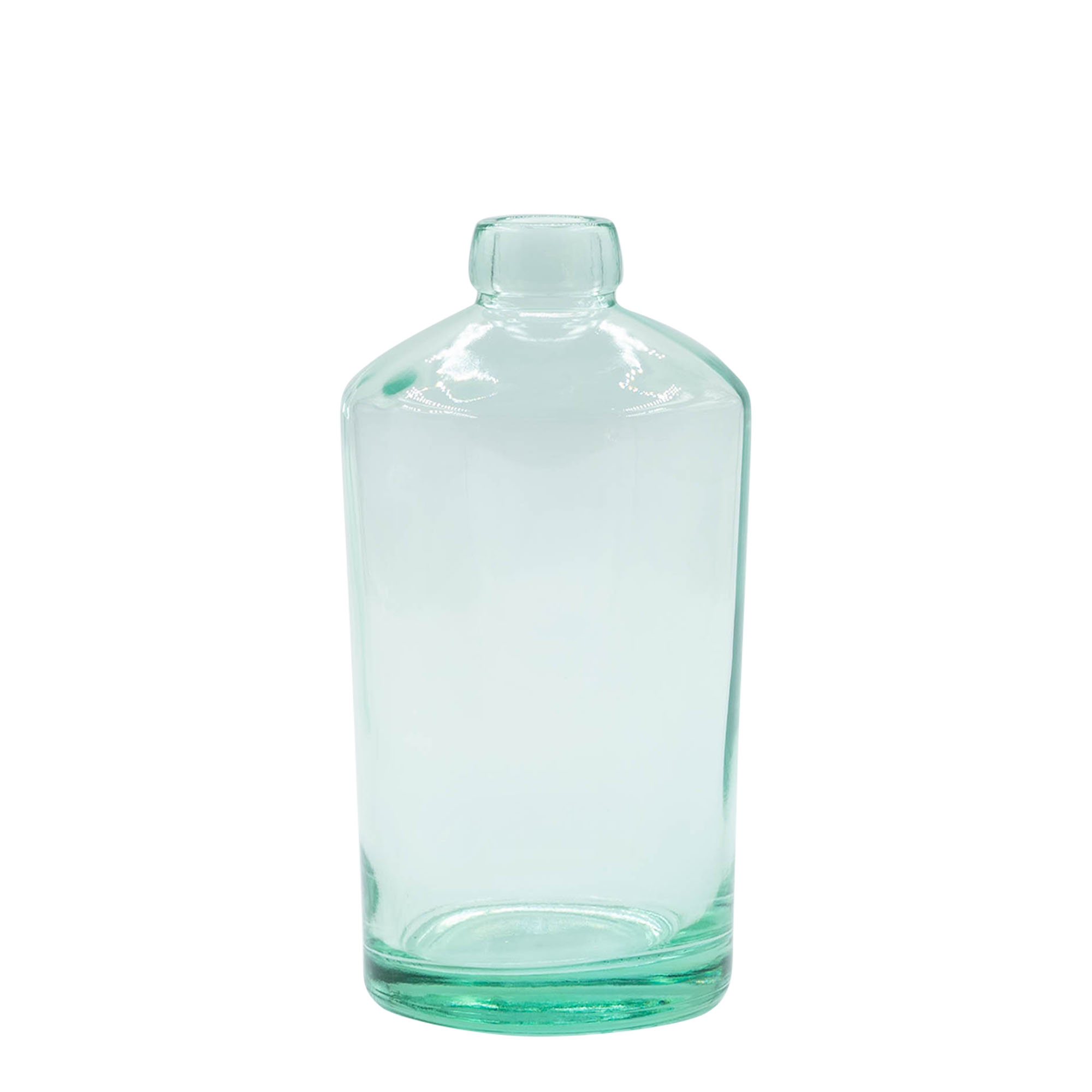 Glazen fles 'Barrel', 700 ml, monding: kurk Glazen fles 'Barrel', 700 ml, monding: kurk